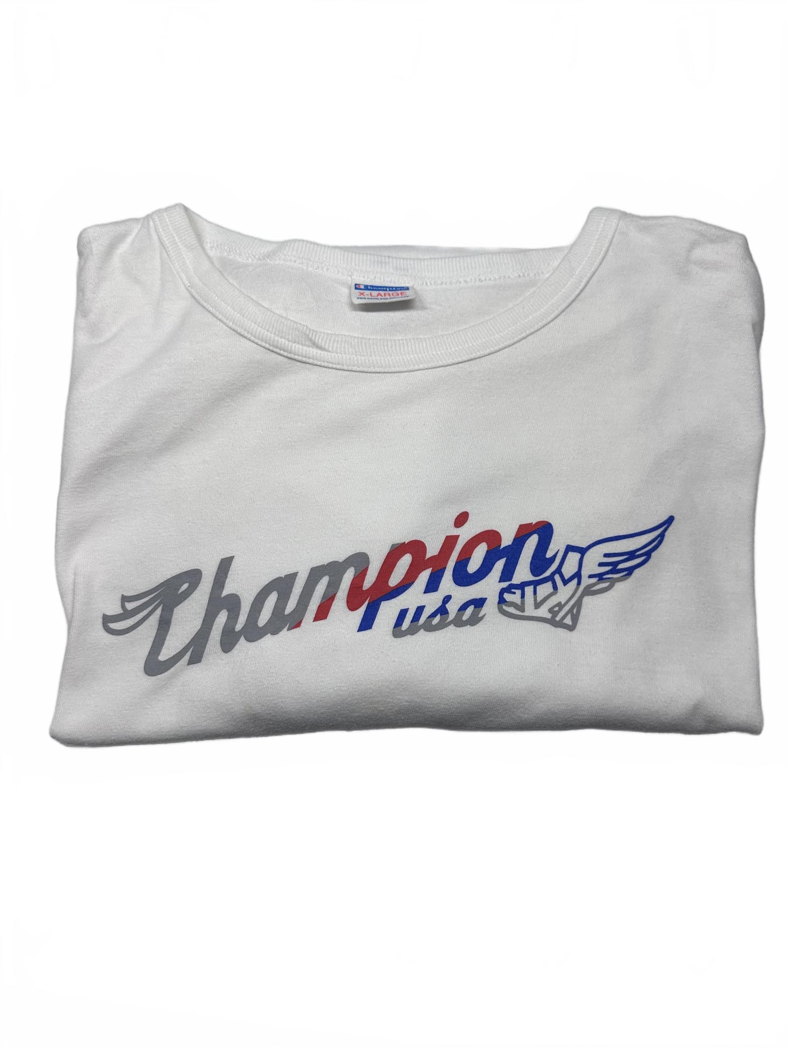 Champion Champion USA Vintage Graphic T-Shirt Size US XL / EU 56 / 4 - 8 Thumbnail