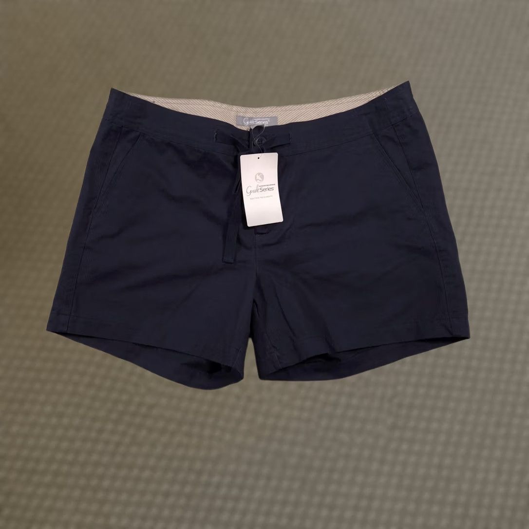 Vintage Gander Mountain Guide Series Shorts Womens 14 Navy Blue Hiking Outdoor Pockets Size 36" / US 14 / IT 50 - 1 Thumbnail