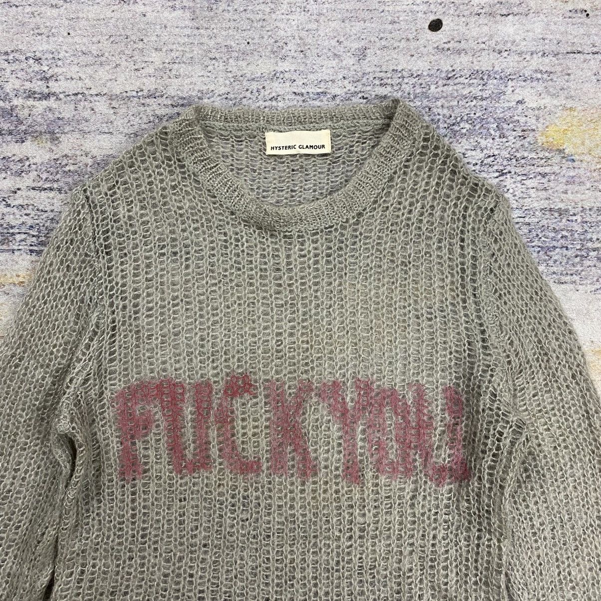 Hysteric Glamour Vintage Hysteric glamour fuck you knit Size US S / EU 44-46 / 1 - 2 Thumbnail