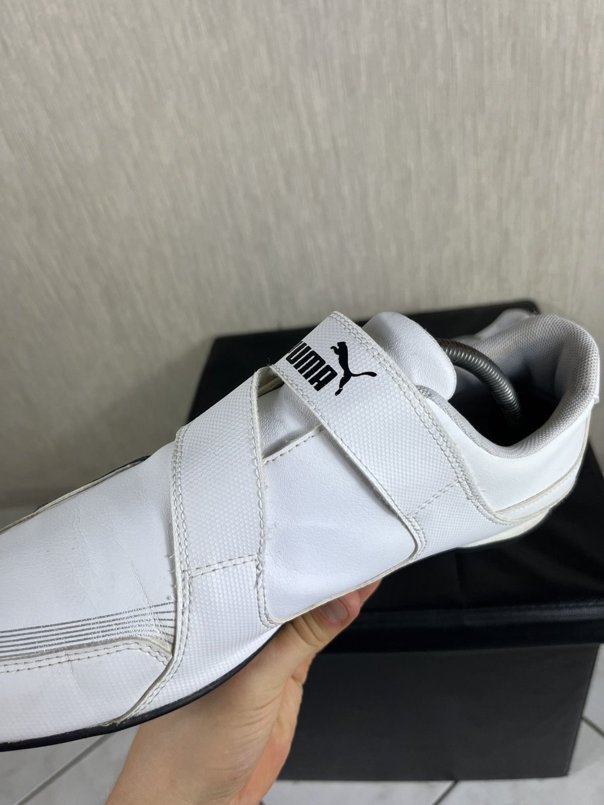 Puma Vintage Puma speed cat velcro y2k sneakers shoes retro logo Size US 11 / EU 44 - 11 Thumbnail
