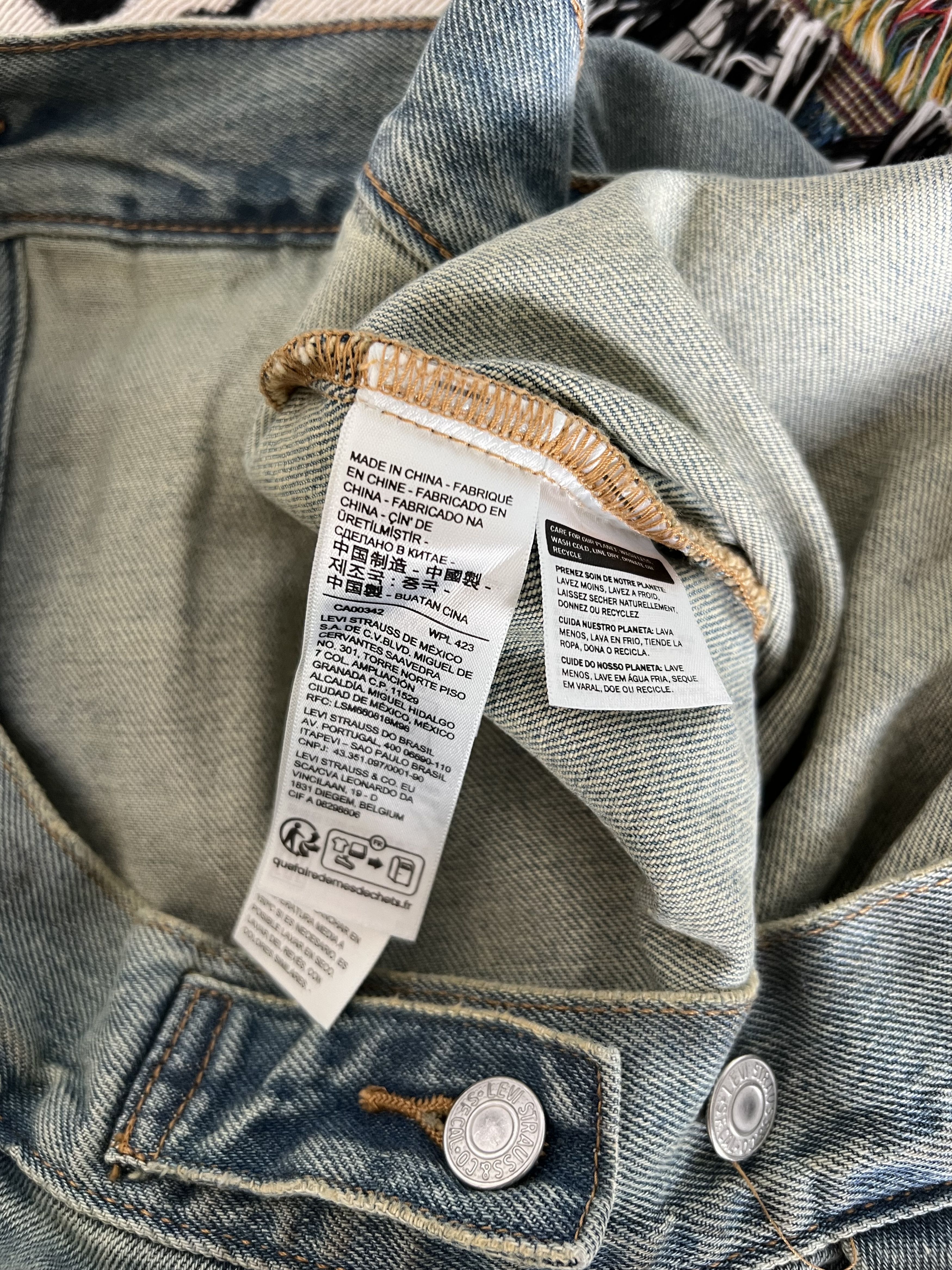 DENIM TEARS × Levi's Denim Tears Levi's Type 2 Denim Jacket in Dirty Wash Size US XL / EU 56 / 4 - 8 Thumbnail
