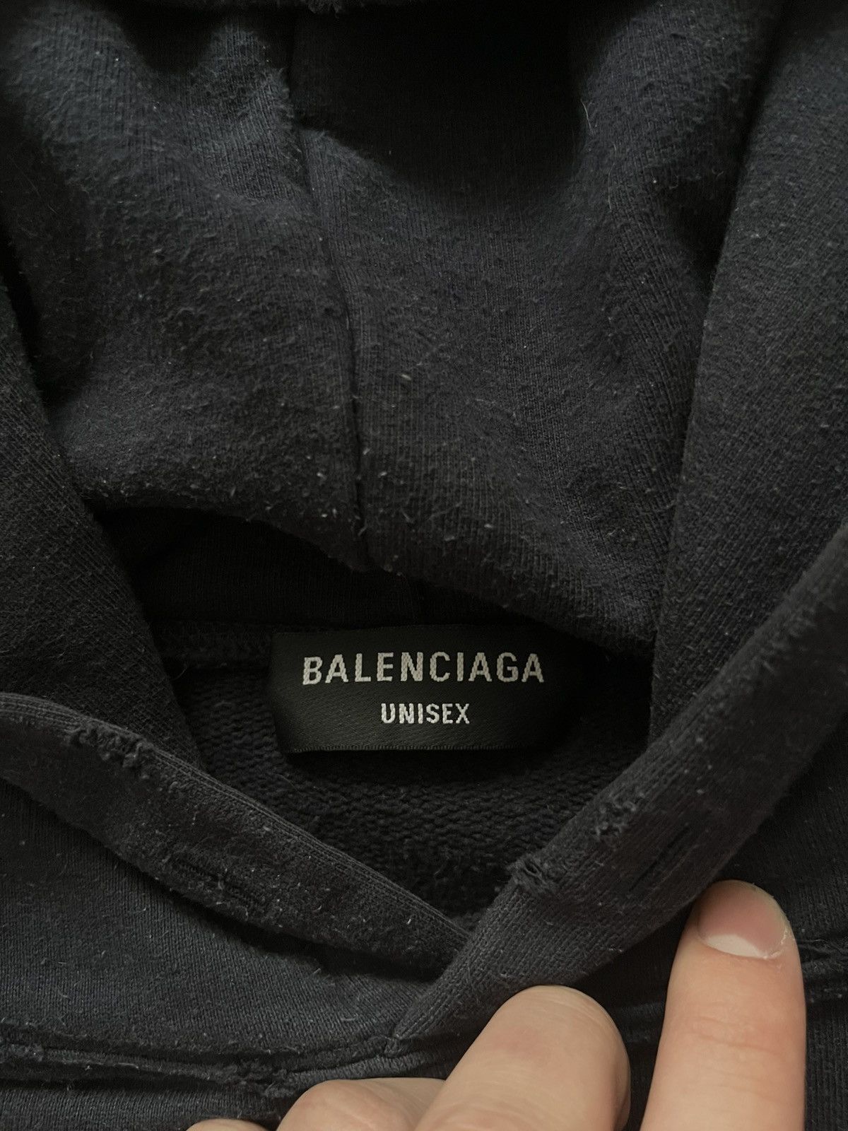 Balenciaga Balenciaga “No comment” hoodie Size US XL / EU 56 / 4 - 6 Thumbnail