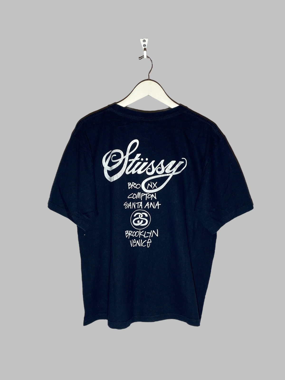 Stussy 🇺🇸 Vintage Y2K Stussy T-Shirt Rare Retro Hype Size US M / EU 48-50 / 2 - 2 Thumbnail