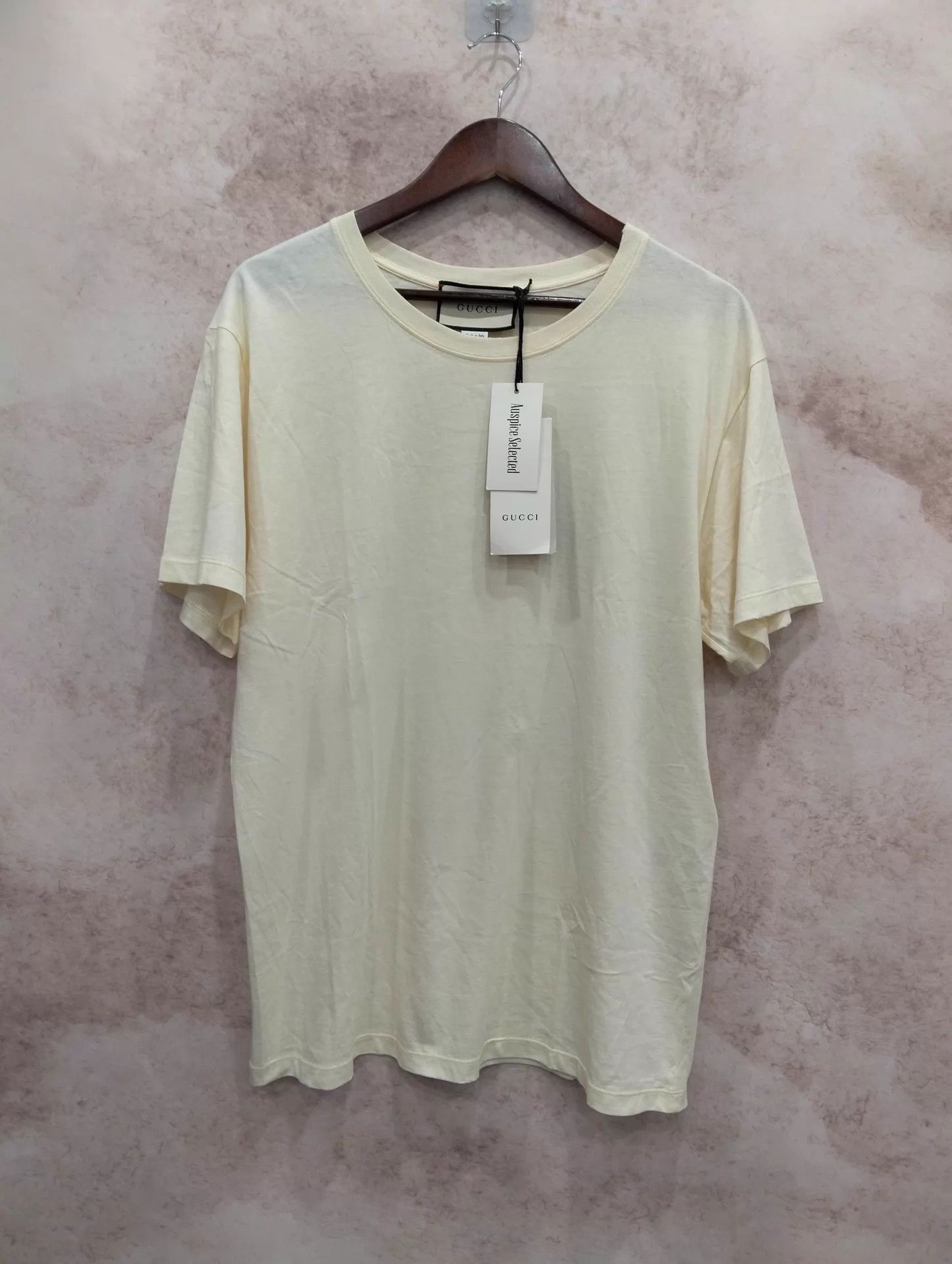 Gucci GUCCI Solid Crew Neck Short Sleeve T-Shirt M Size US M / EU 48-50 / 2 - 1 Thumbnail