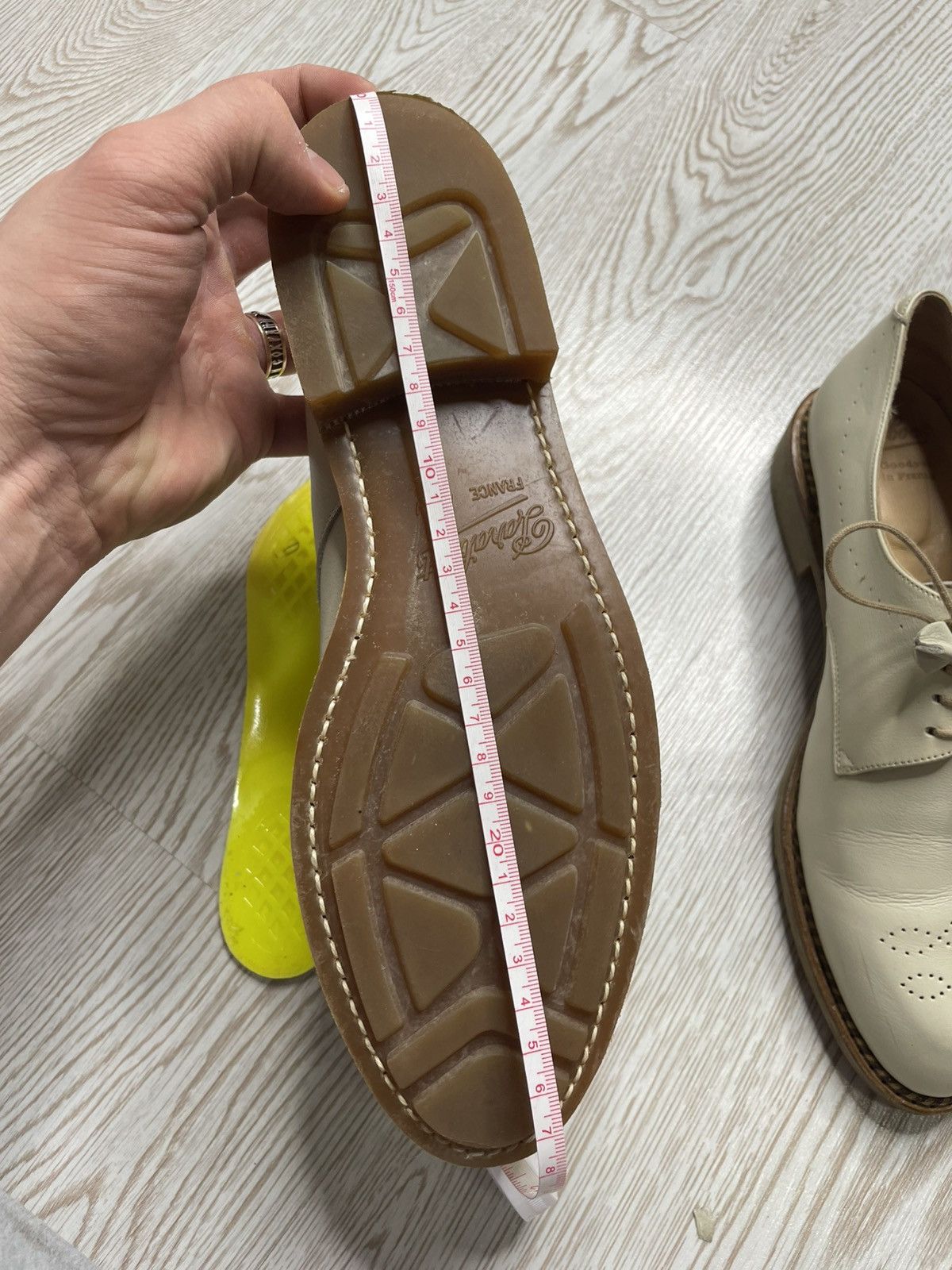 Paraboot ParaBoot Beige Oxford Leather Shoes size 6.5 Size US 6.5 / EU 39-40 - 14 Thumbnail
