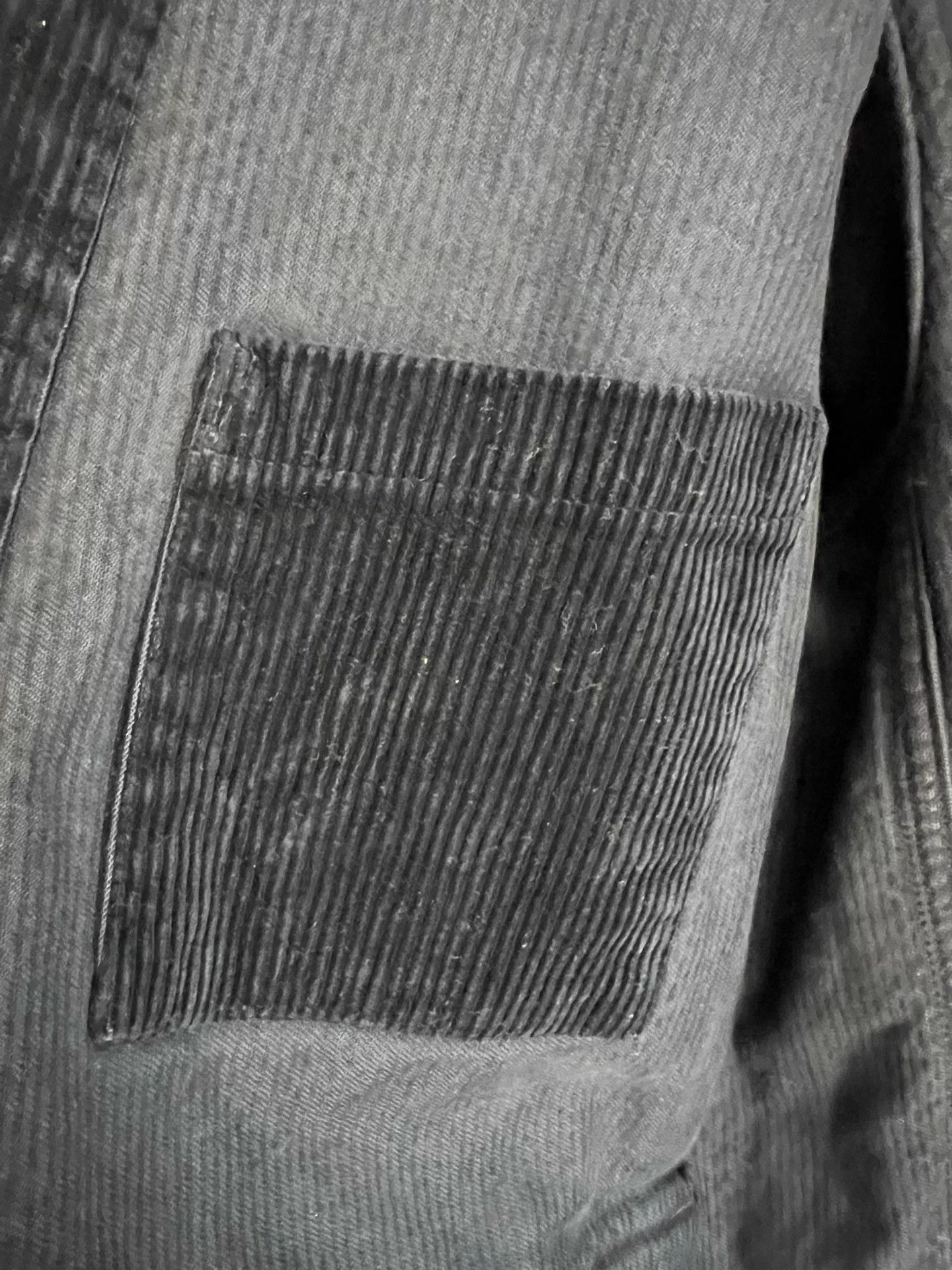 Porter PORTER CLASSIC Indigo Dyed Royal Corduroy Work Jacket Size US L / EU 52-54 / 3 - 8 Thumbnail