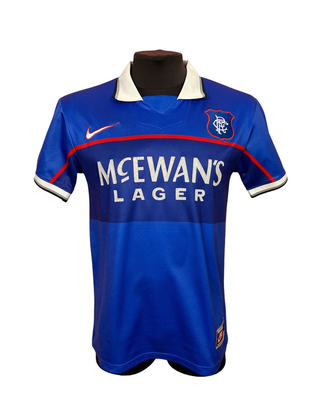 Nike × Vintage nike vintage Rangers soccer jersey football vintage 90s Size US L / EU 52-54 / 3 - 1 Thumbnail