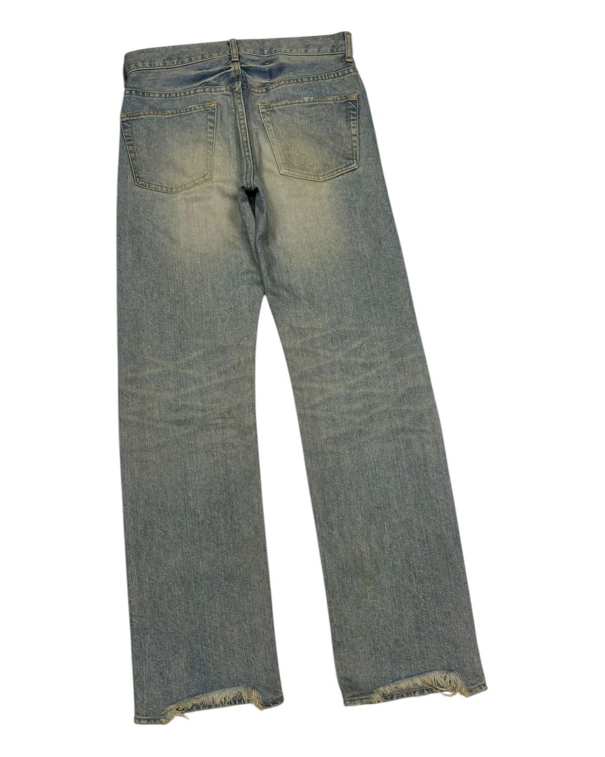 If Six Was Nine Takeo Kikuchi Mud Wash I6W9 Style Lgb Distressed Denim Jeans Size US 30 / EU 46 - 4 Thumbnail