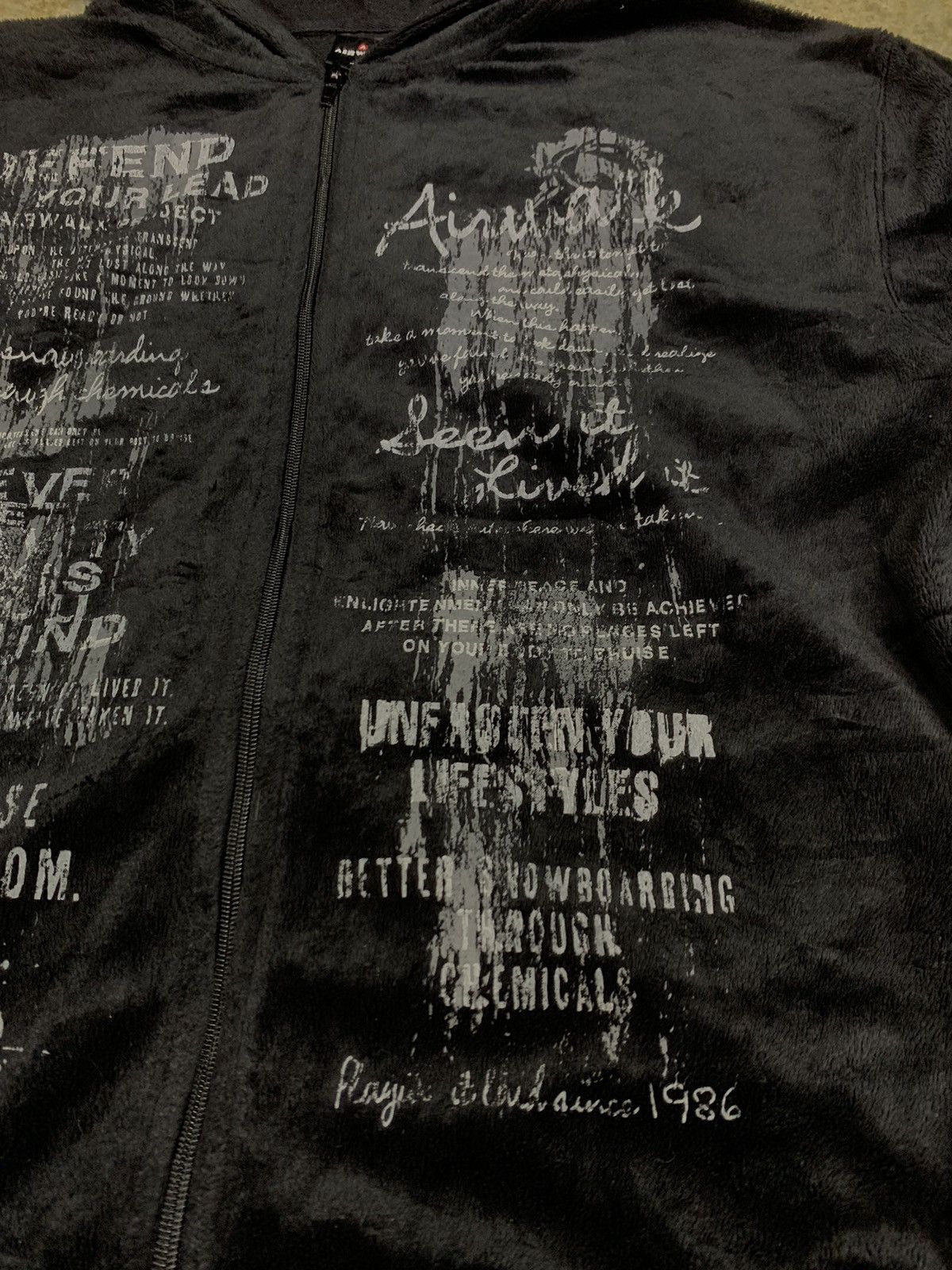 Airwalk × Japanese Brand × Vintage Y2K Airwalk fleece hoddie rare Size US L / EU 52-54 / 3 - 3 Thumbnail