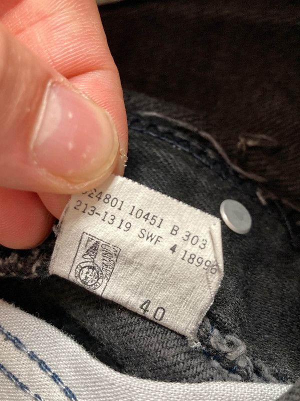 Lee Lee Jean Vintage 90's Made in USA Deadstock Size US 28 / EU 44 - 11 Thumbnail