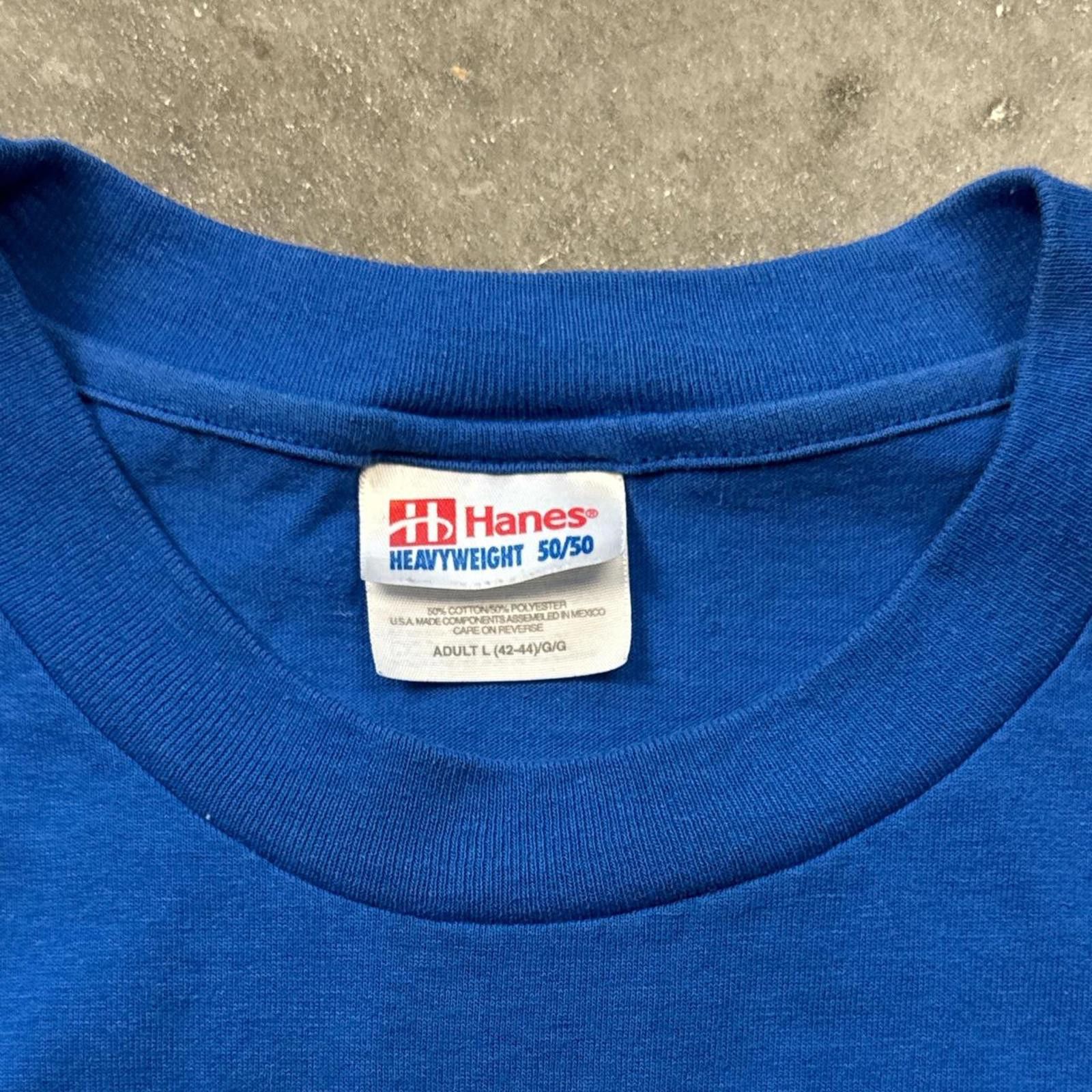 Hanes Class Of 2000s Graphic With A Fun Dinosaur Design T-Shirt Size US L / EU 52-54 / 3 - 4 Thumbnail