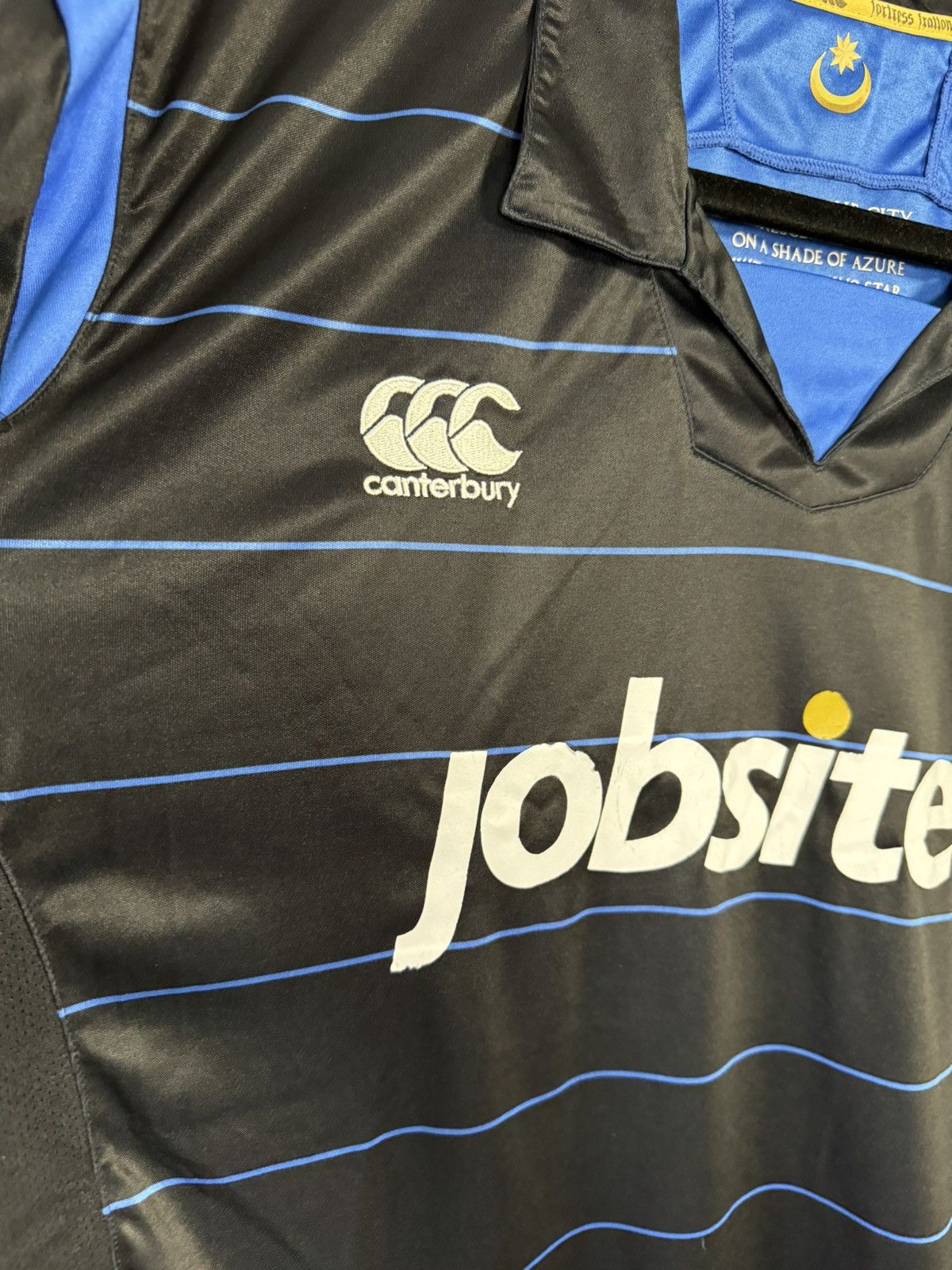 Canterbury of New Zealand × Vintage Vintage Portsmouth 2009/10 Canterbury Jersey Blokcore XL siz Size US XL / EU 56 / 4 - 8 Thumbnail