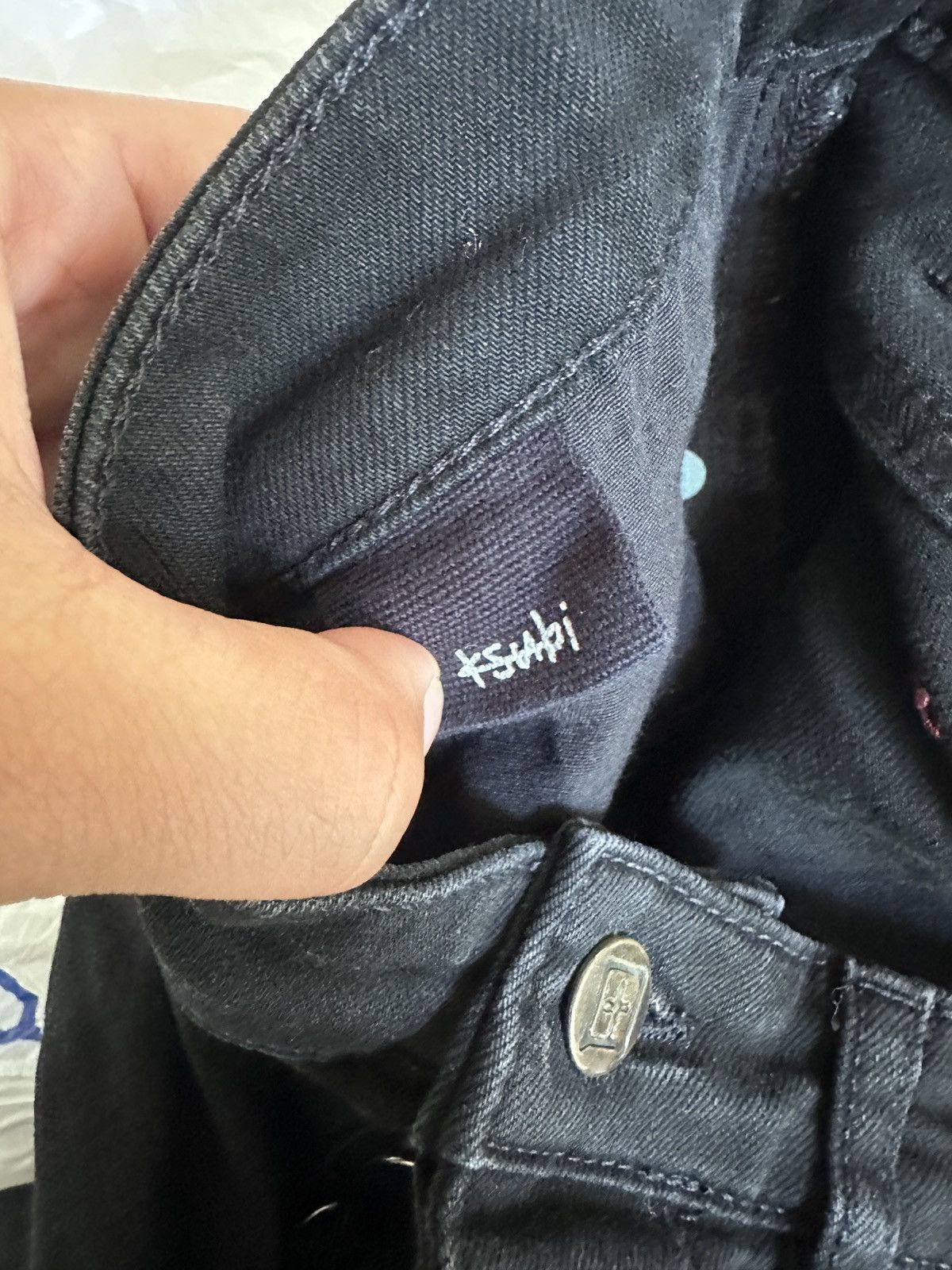 Ksubi Ksubi Black Chitch Laid Black Jeans size 31 Size US 31 - 9 Thumbnail
