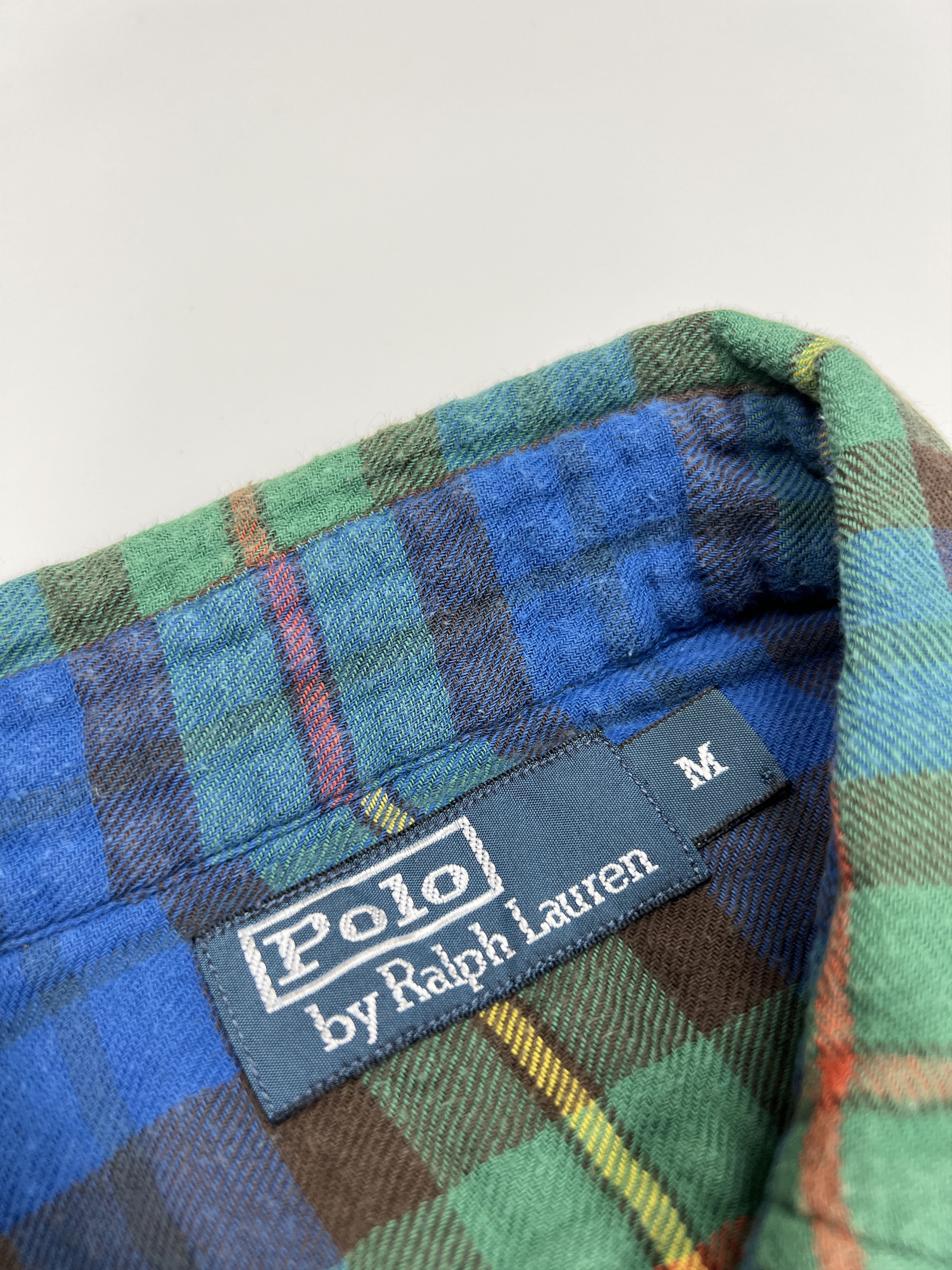 Polo Ralph Lauren Vintage Polo Ralph Lauren Flannel Plaid Button Up Shirt Size US M / EU 48-50 / 2 - 8 Thumbnail
