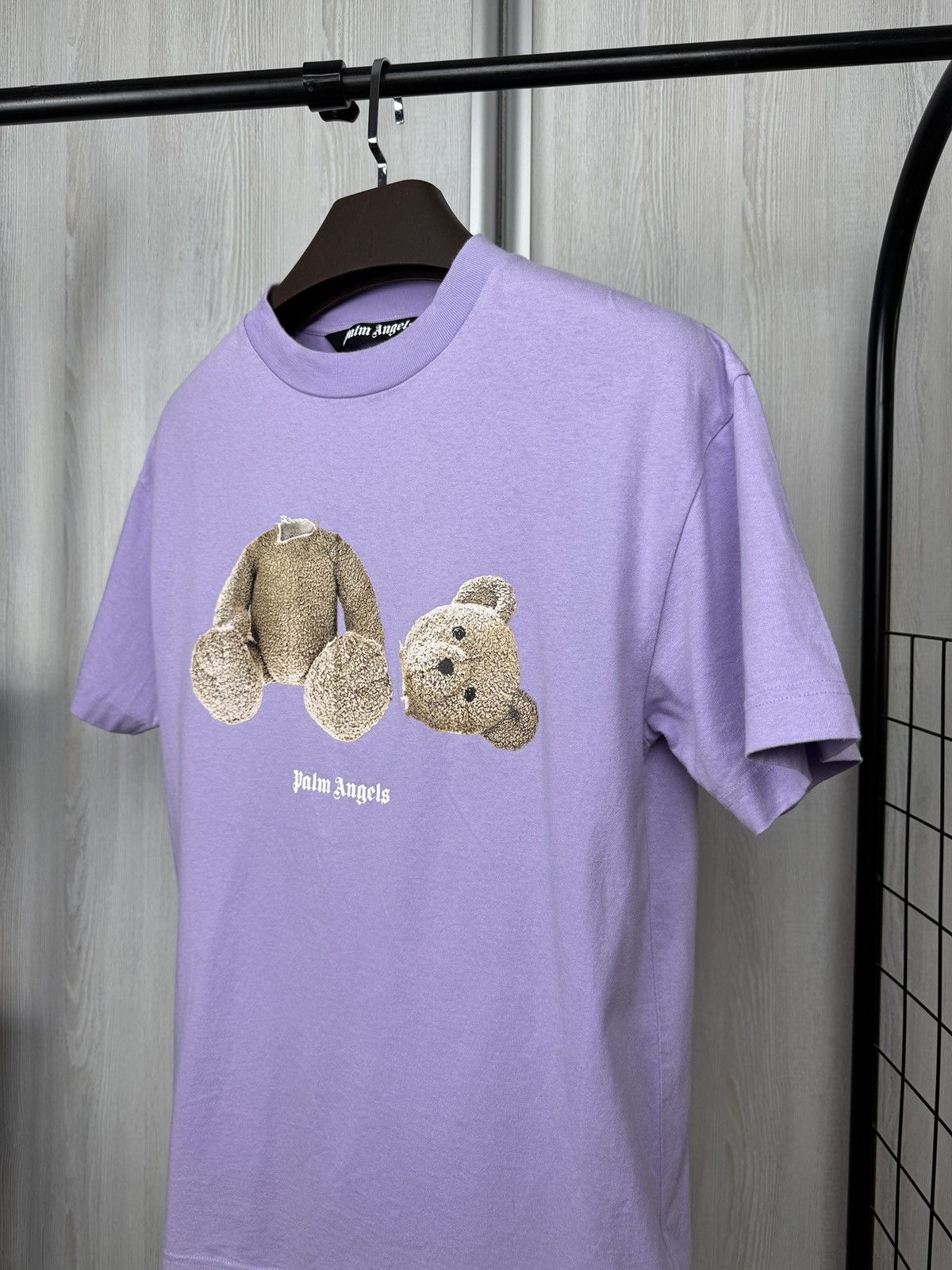 Palm Angels Palm Angels Kill The Bear Lilac Tee Shirt Small Size US S / EU 44-46 / 1 - 6 Thumbnail