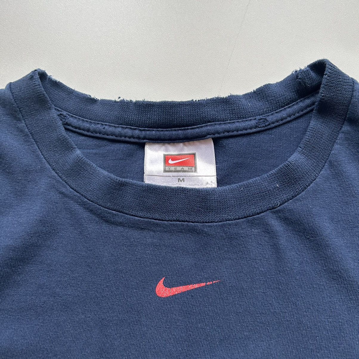MLB Vintage 90s Nike Boston Red Sox MLB T Shirt Medium Rare Blue Size US M / EU 48-50 / 2 - 3 Thumbnail