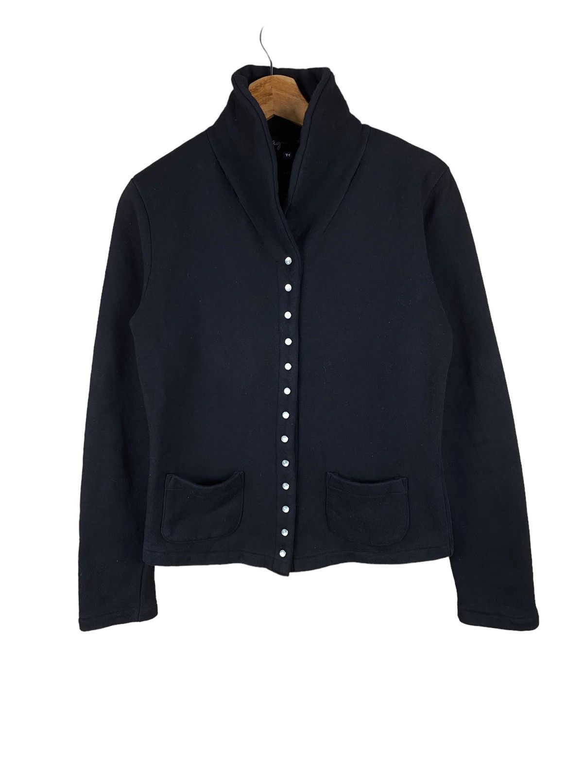 agnes b. NICE SNAP BUTTON SWEATER BY AGNES B. Size S / US 4 / IT 40 - 1 Thumbnail
