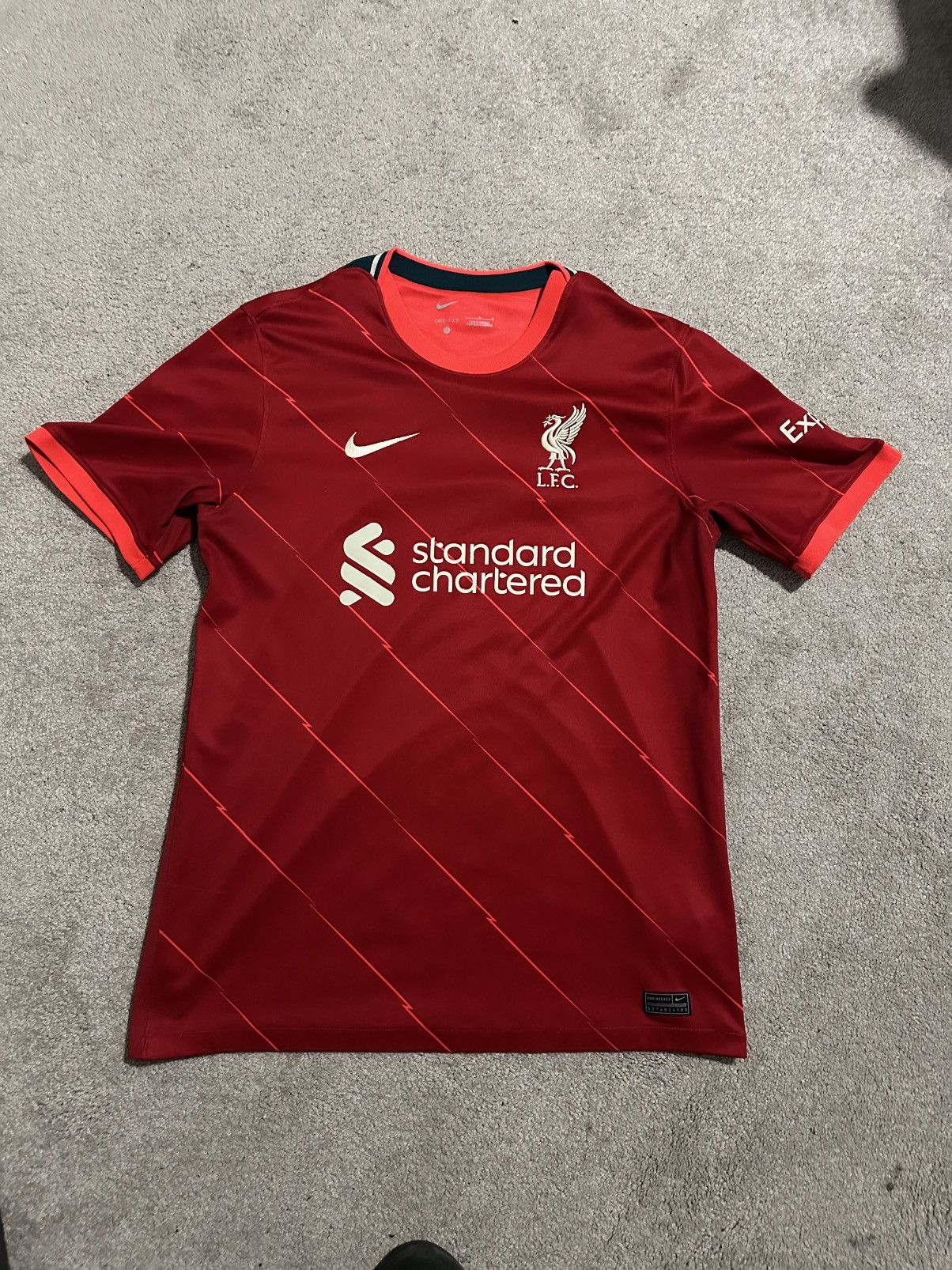 Nike Nike Liverpool FC 21/22 Home Kit Size US L / EU 52-54 / 3 - 1 Thumbnail