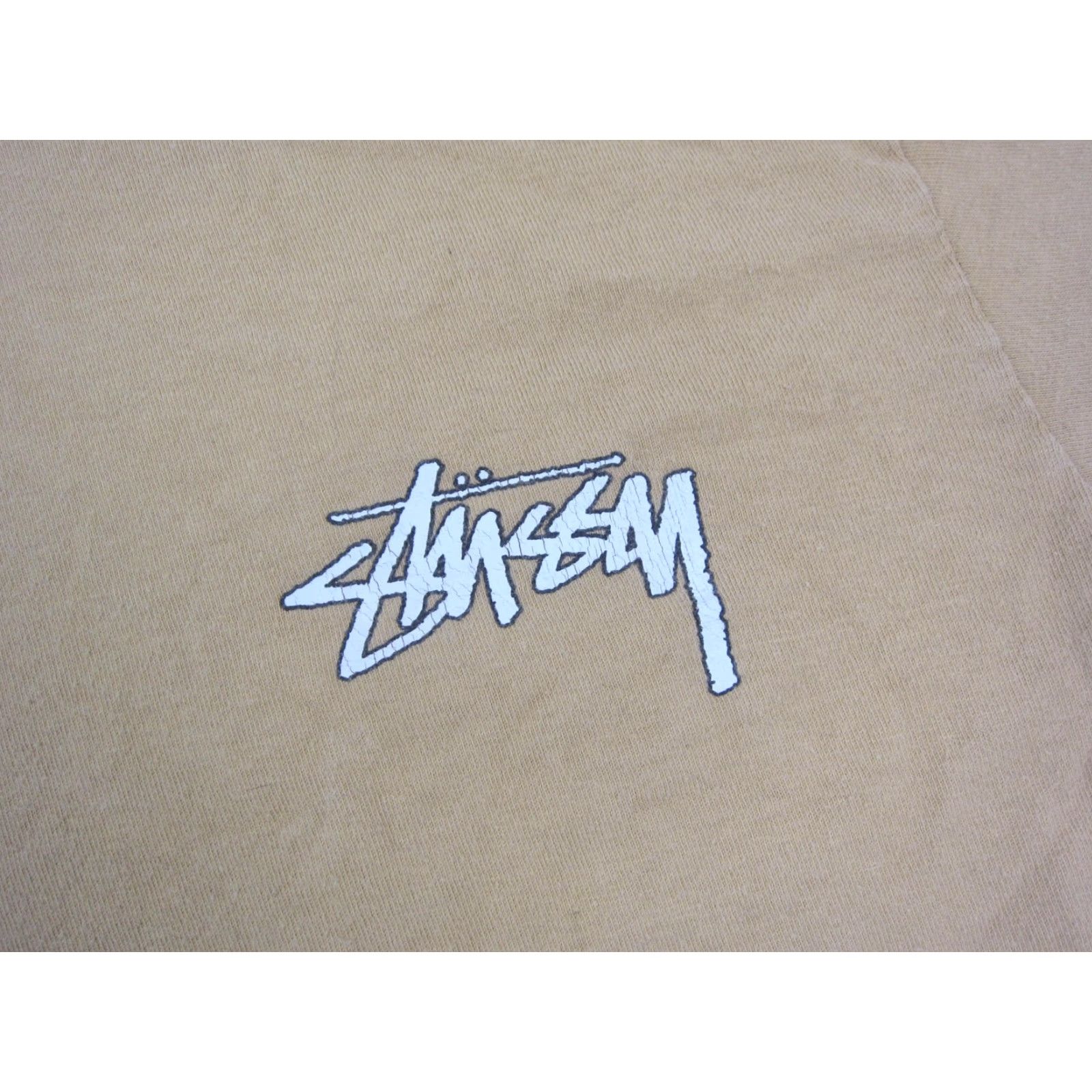 Vintage Stussy Shirt Mens S Gold Mysticism For The Modern Age Tee Graphic Casual 90s Retro Logo Cotton Short Sleeve Crew Neck T-Shirt Mens S Yellow Size US S / EU 44-46 / 1 - 4 Thumbnail