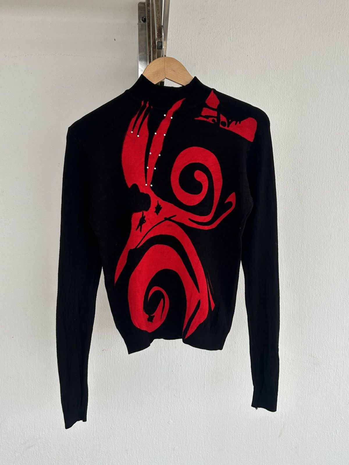 Japanese Brand Japan Leomarina Art Knitwear Black Size S / US 4 / IT 40 - 1 Thumbnail