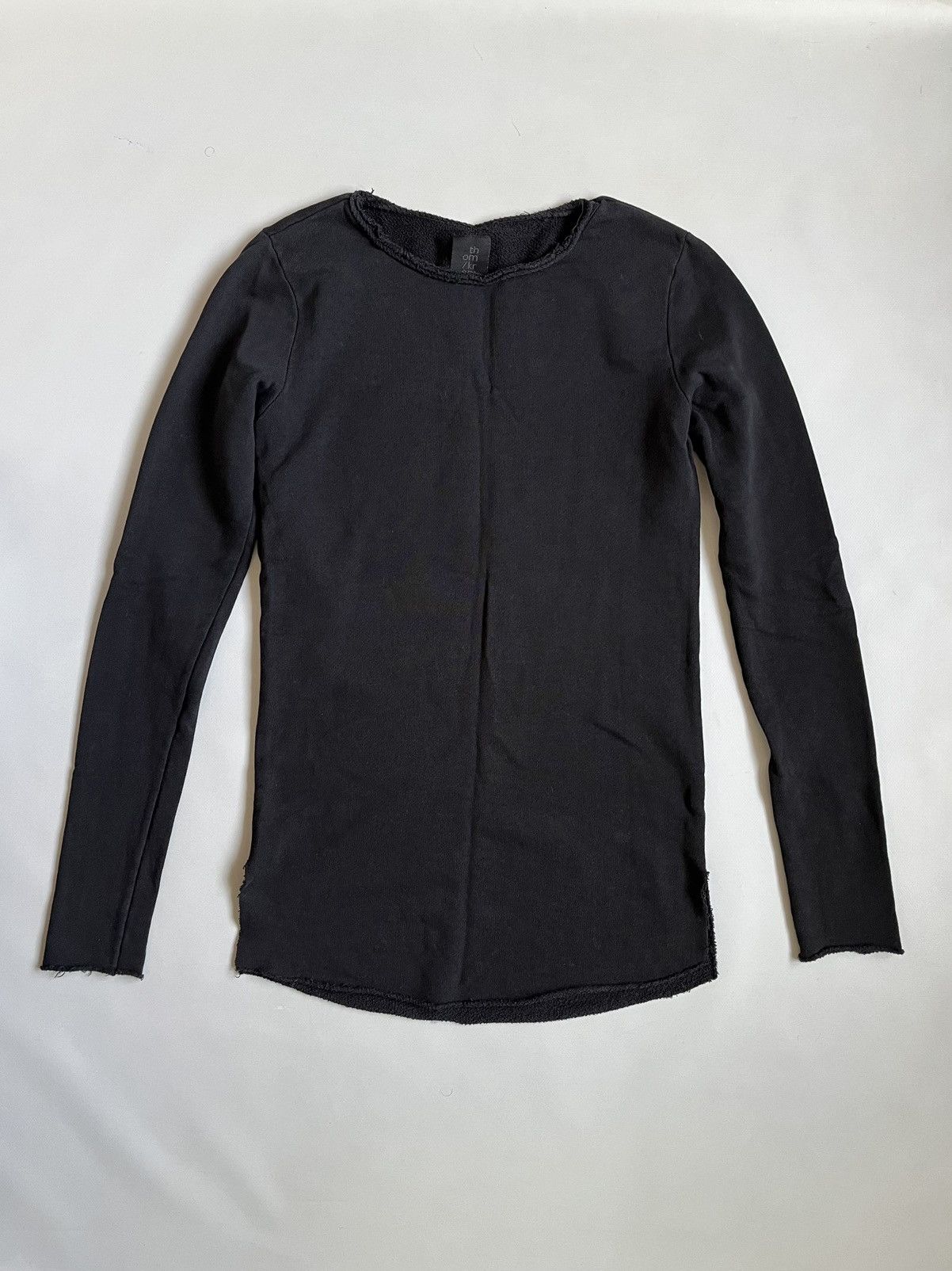 Thom Krom Thom Krom M S 234 Women Black Cotton Avant Garde Dress Size M / US 6-8 / IT 42-44 - 1 Thumbnail