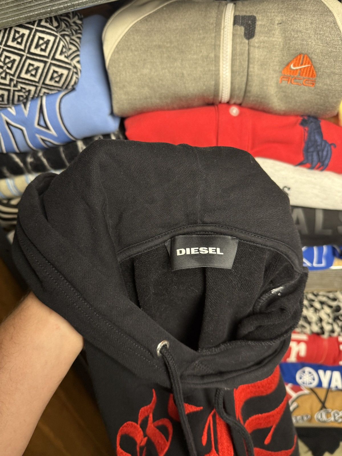 Diesel Y2K Vintage Diesel Sweatshirt Big Logo Size US M / EU 48-50 / 2 - 7 Thumbnail