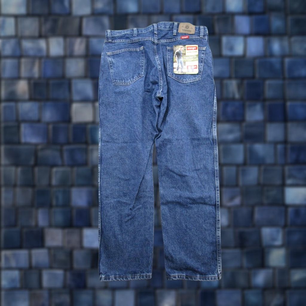 Wrangler Wrangler Jeans Five Star Blue Straight Leg Size 38x30 Denim Shaping U Shape NEW Men Pants - Wrangler Blue Jeans 5 Star Straight Leg 38x30 Mens Size US 38 / EU 54 - 1 Thumbnail