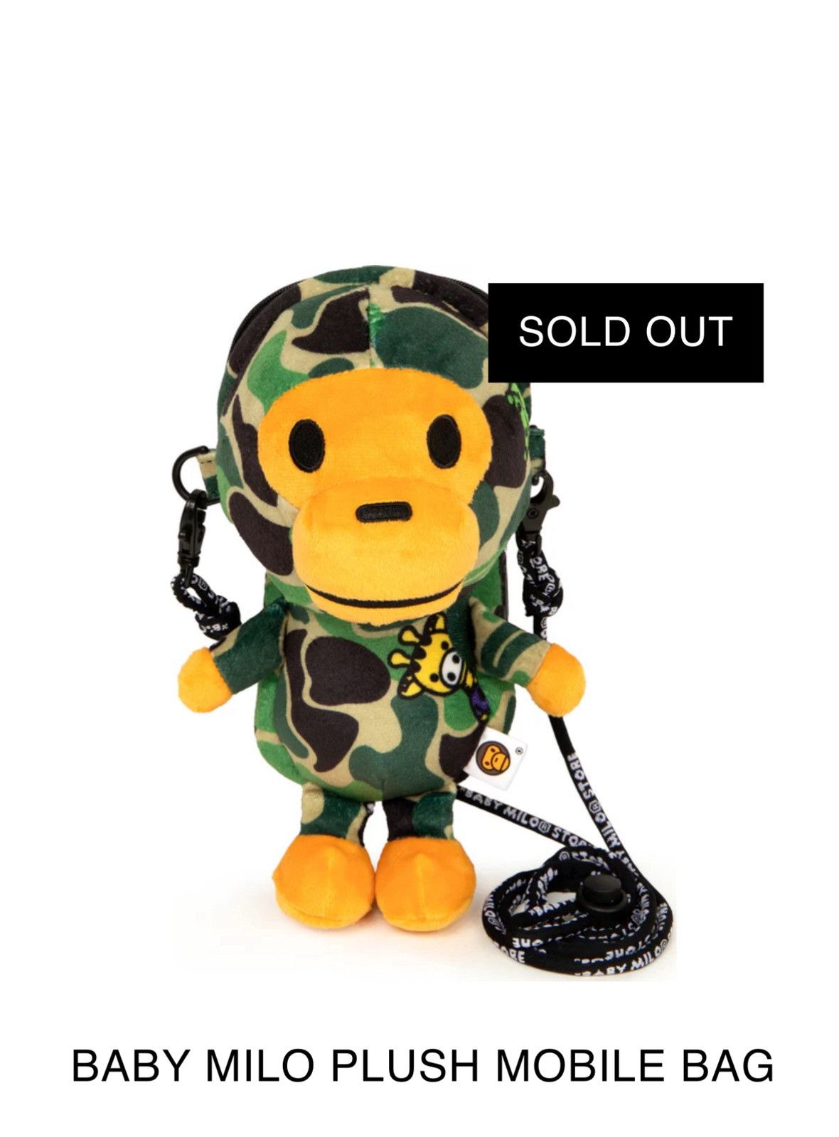 Bape Bape camo milo mobile bag Size ONE SIZE - 1 Thumbnail