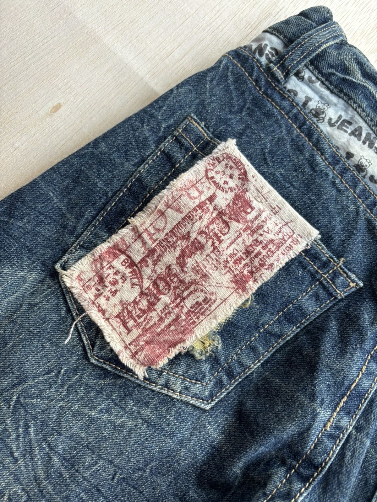 Hysteric Glamour × Japanese Brand Japanese Distressed Denim Ifsixwasnine Style Size US 30 / EU 46 - 8 Thumbnail