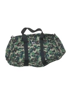 Bape Duffle Bag Black Grey Camo (#9258)