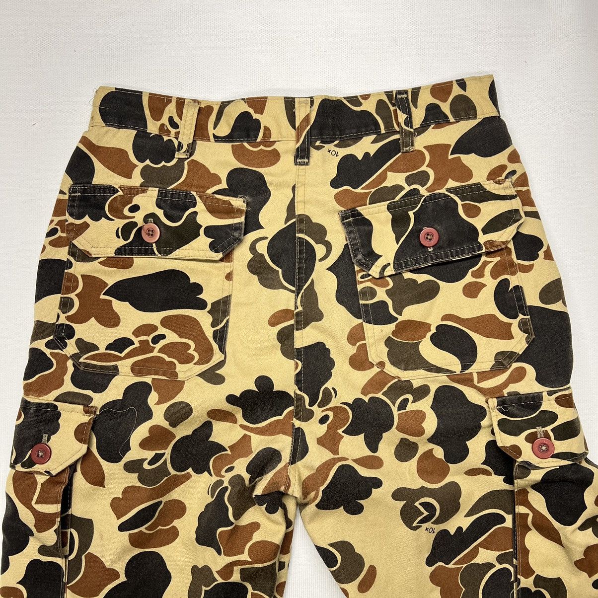 Vintage VTG 10X Cargo Pants Medium Duck Camo Brown Pocket Hunting Size US 32 / EU 48 - 11 Thumbnail