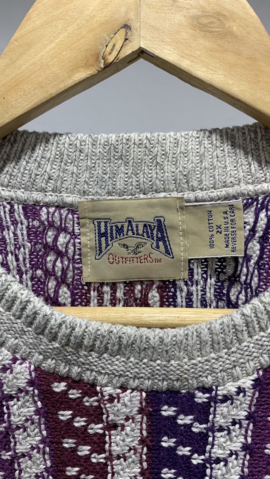 Homespun Knitwear Acne Studios Inspired Knit Sweater Size US XXL / EU 58 / 5 - 5 Thumbnail