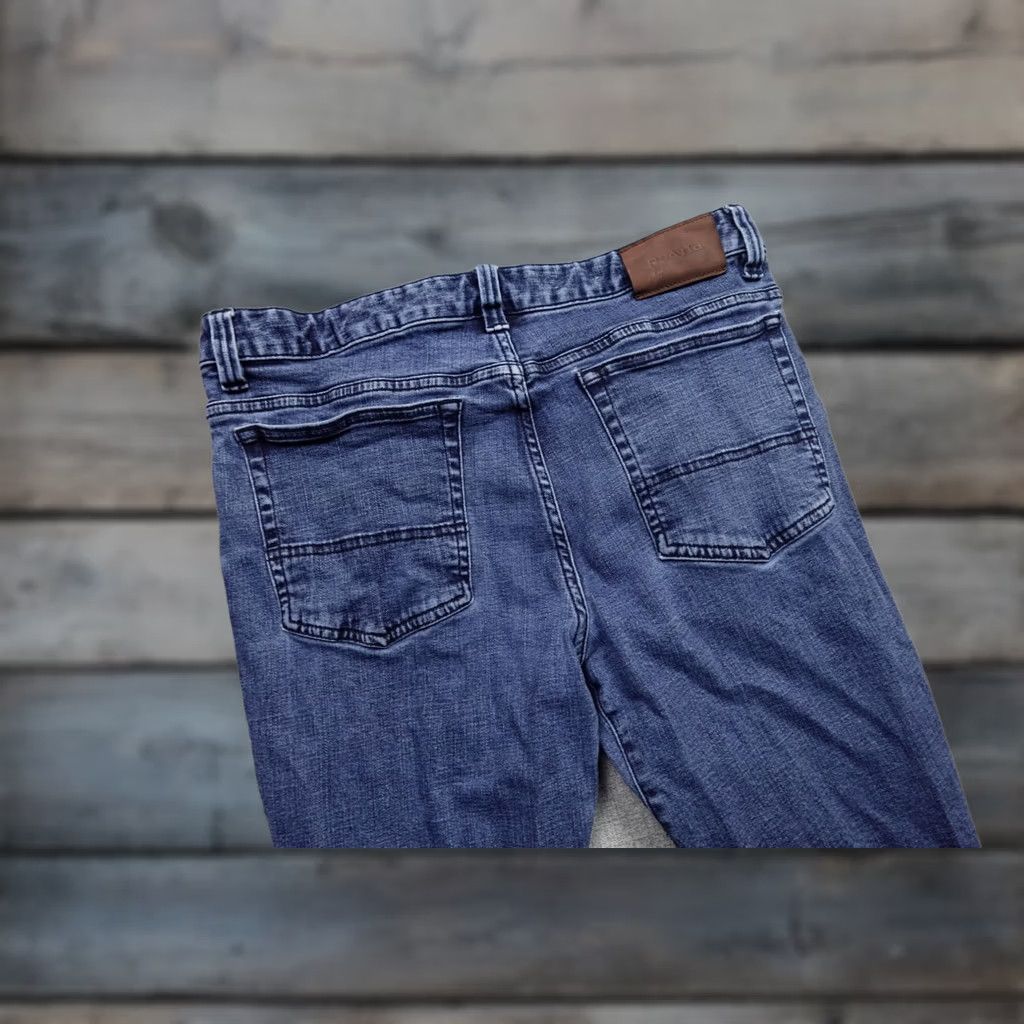 Prana prAna Jeans Mens 32x30 Slim Straight Denim Blue Medium Wash Pocket 5-Pocket Stretch Cotton Blend Zip Fly Size US 32 / EU 48 - 1 Thumbnail