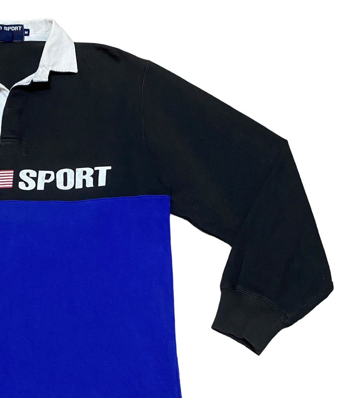 Polo Ralph Lauren × Vintage Rare Vintage Polo Ralph Lauren Big Logo Rugby Polos 1990s Size US M / EU 48-50 / 2 - 6 Thumbnail