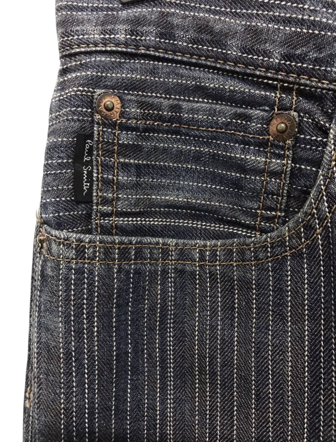 Paul Smith Paul Smith Red Ear Stripe Workwear Workers Style Streetwear Size US 29 - 5 Thumbnail