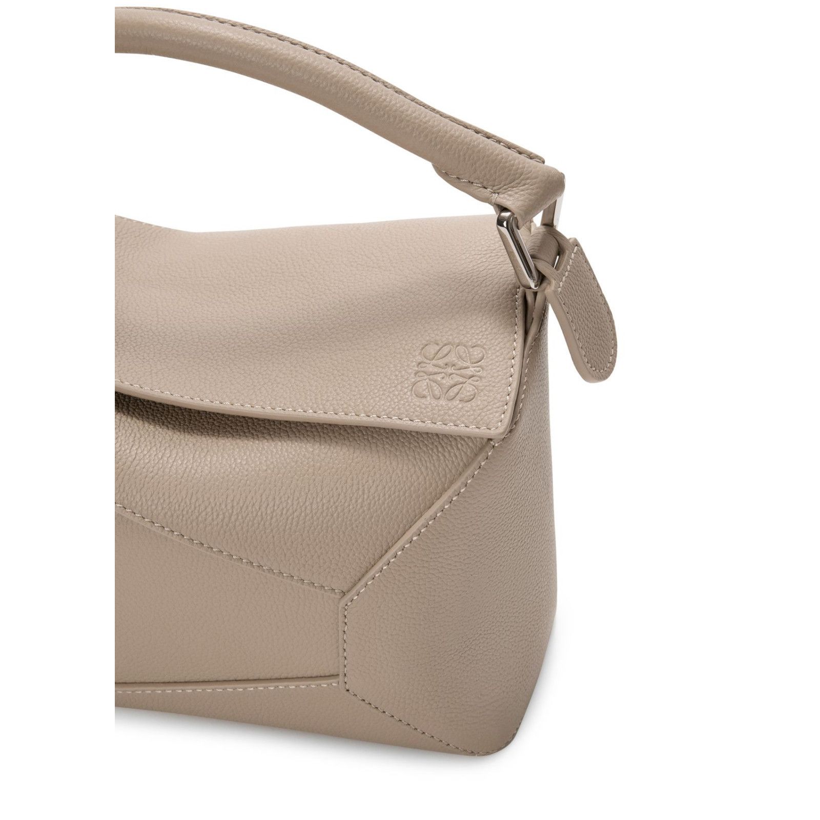 Loewe LOEWE Puzzle Small Edge $3850 Clay Leather Handbag New & Aut Size ONE SIZE - 4 Thumbnail