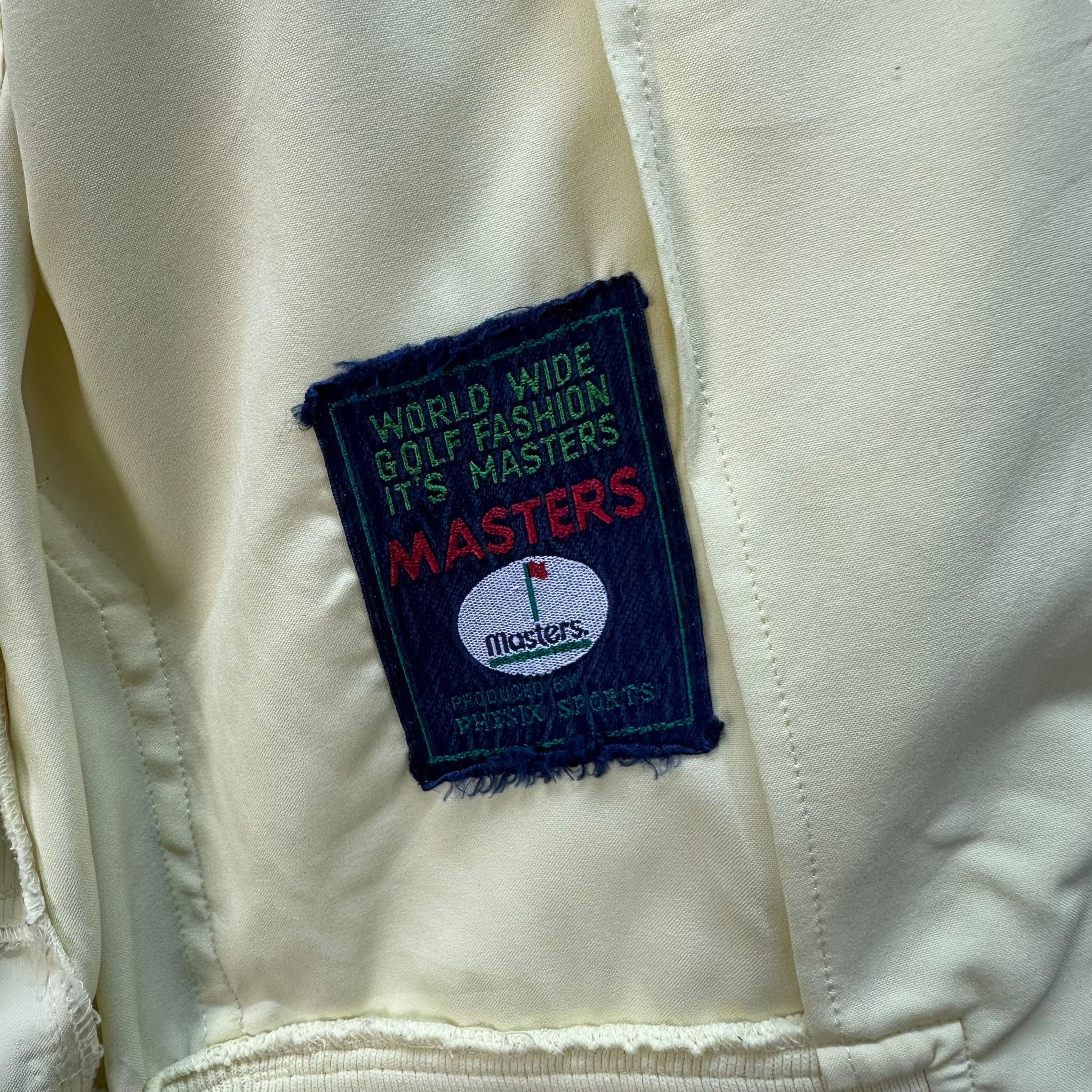Vintage 90's MASTERS by Phenix Golf Fashion Light Jacket #A26-0574 Size US L / EU 52-54 / 3 - 8 Thumbnail
