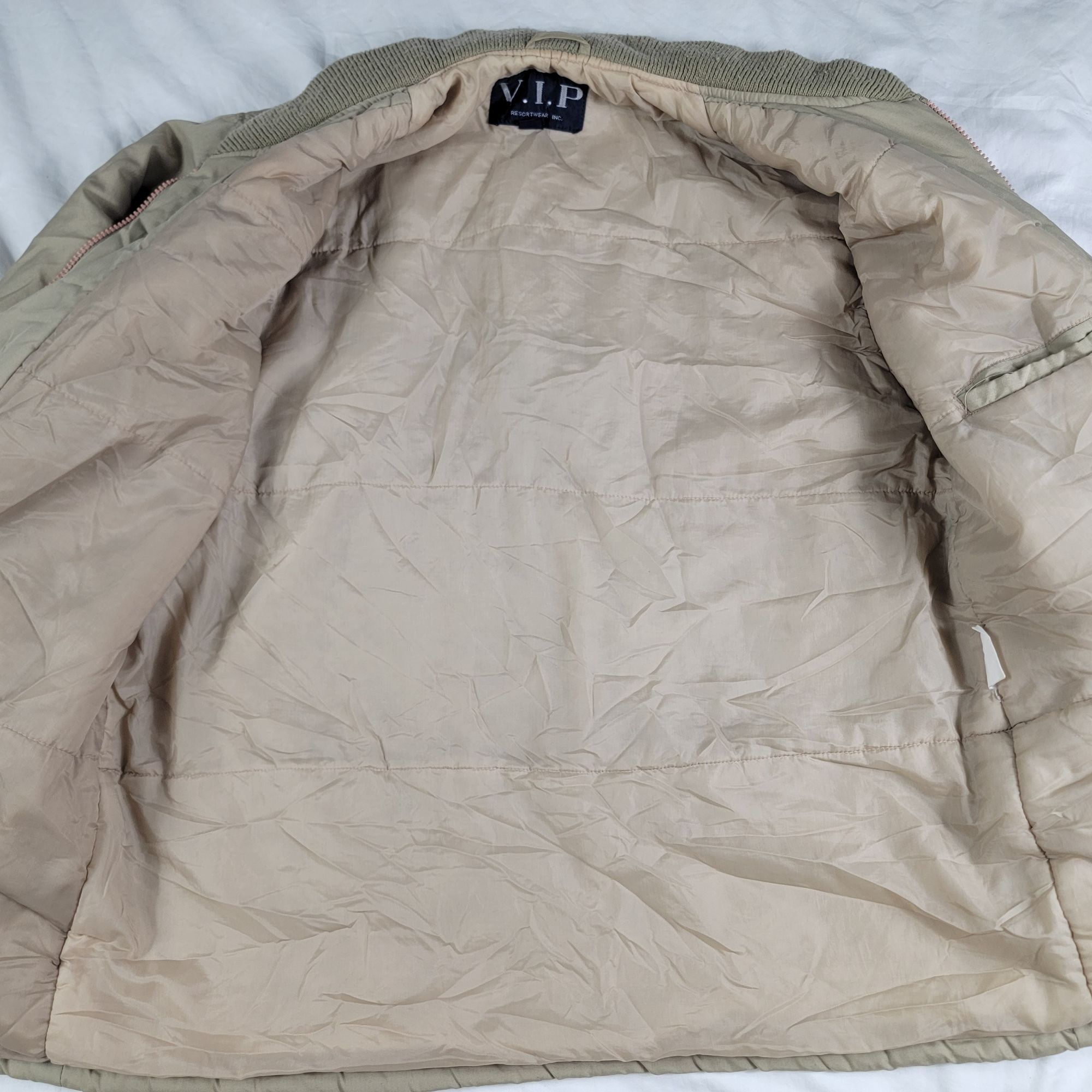 Other VIP Resortwear Mens Medium Beige Jacket Casual Comfort Work Size US M / EU 48-50 / 2 - 3 Thumbnail