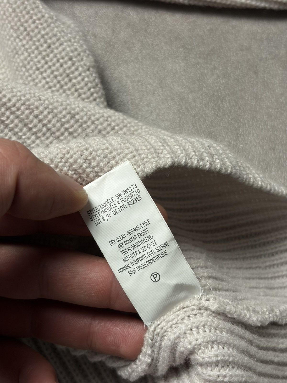 Helmut Lang Helmut Lang Womens Cotton Cashmere Knitwear Womens Size M / US 6-8 / IT 42-44 - 9 Thumbnail
