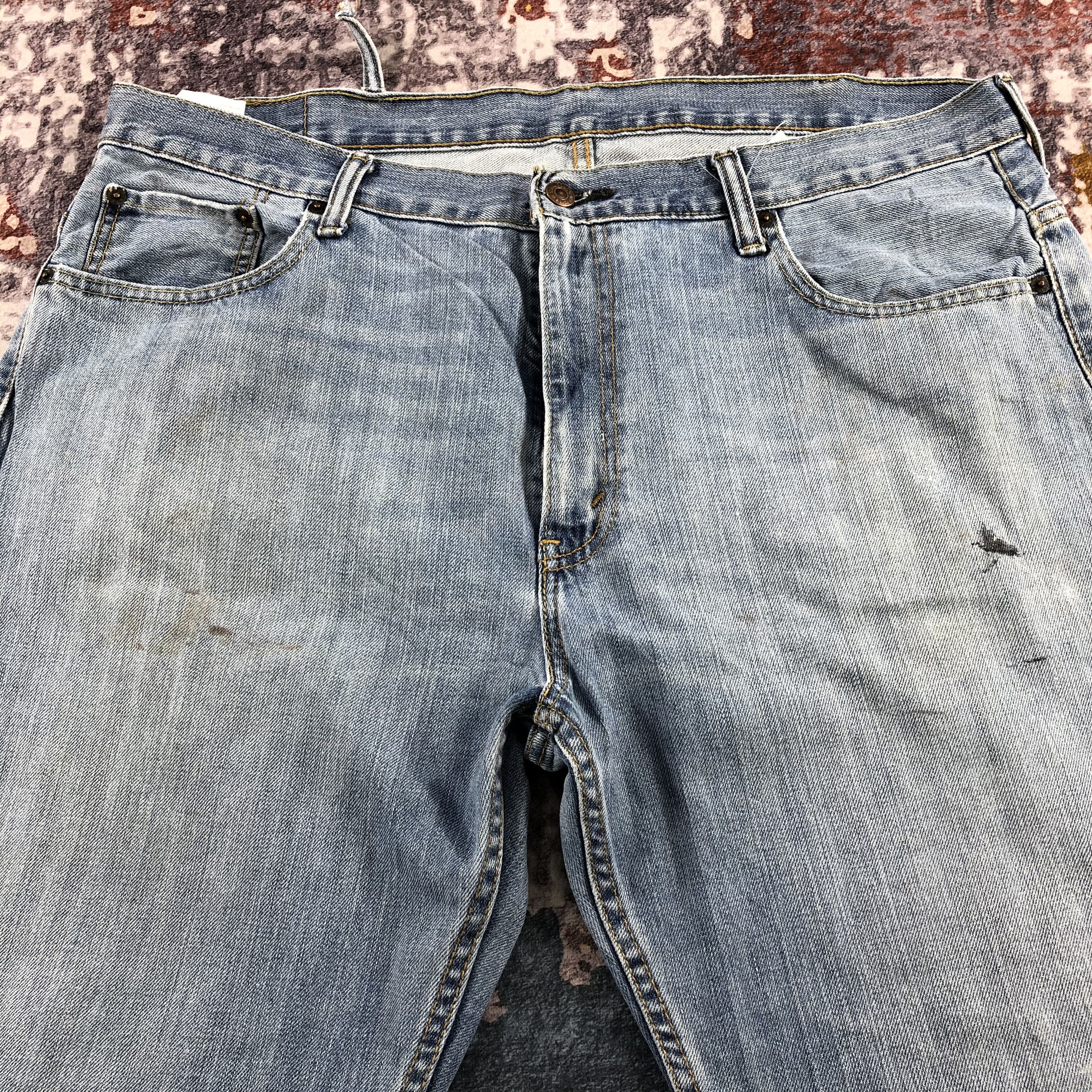 Levi's × Vintage Vintage Blue Wash Levis Jeans-JM2520 Size US 41 - 3 Thumbnail