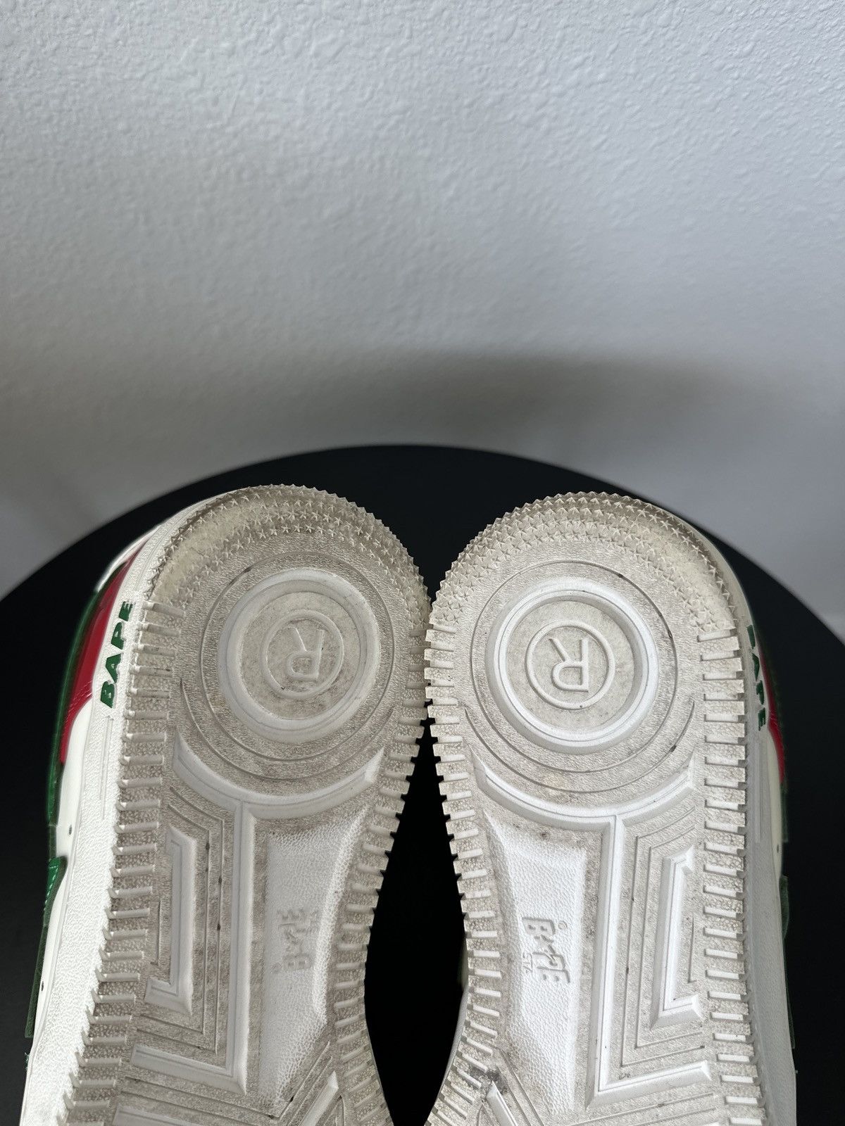 Bape BAPESTA Italia/Italy/Mexico Red White Green Size US 9 / EU 42 - 10 Thumbnail