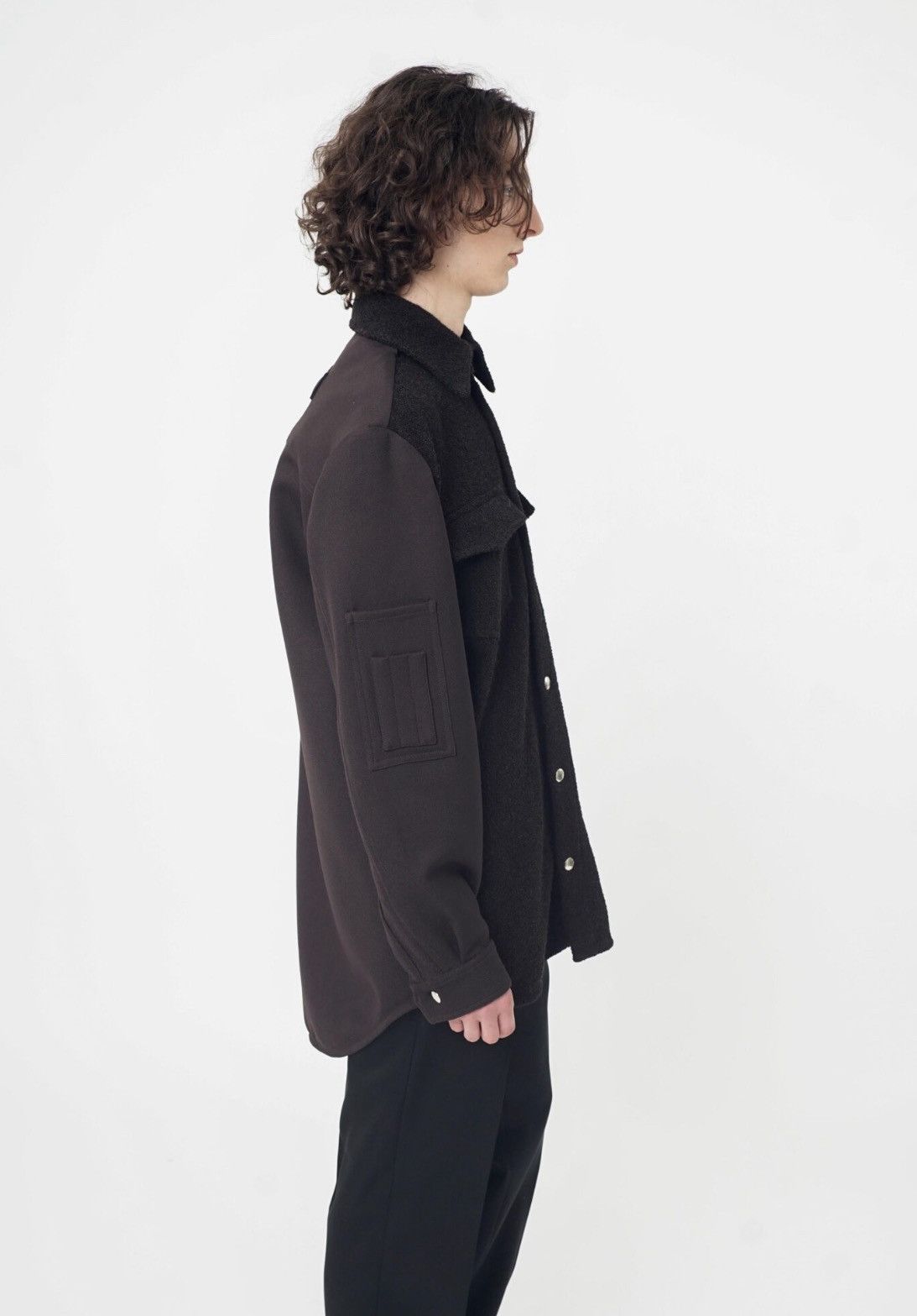 Namacheko New With Tags FW24-25 MA-1 Shirt in in Black Size US L / EU 52-54 / 3 - 4 Thumbnail