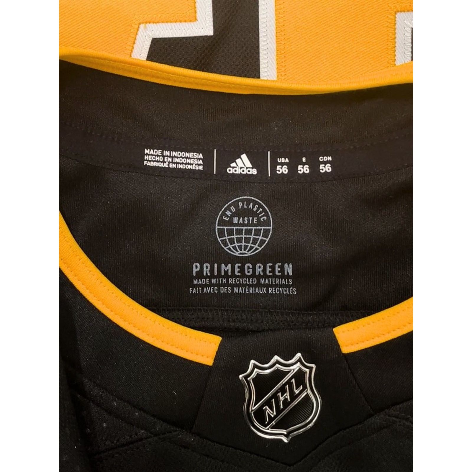 Adidas Sidney Crosby Pittsburgh Penguins Adidas Jersey Sz. 56 2XL Size US XXL / EU 58 / 5 - 10 Thumbnail