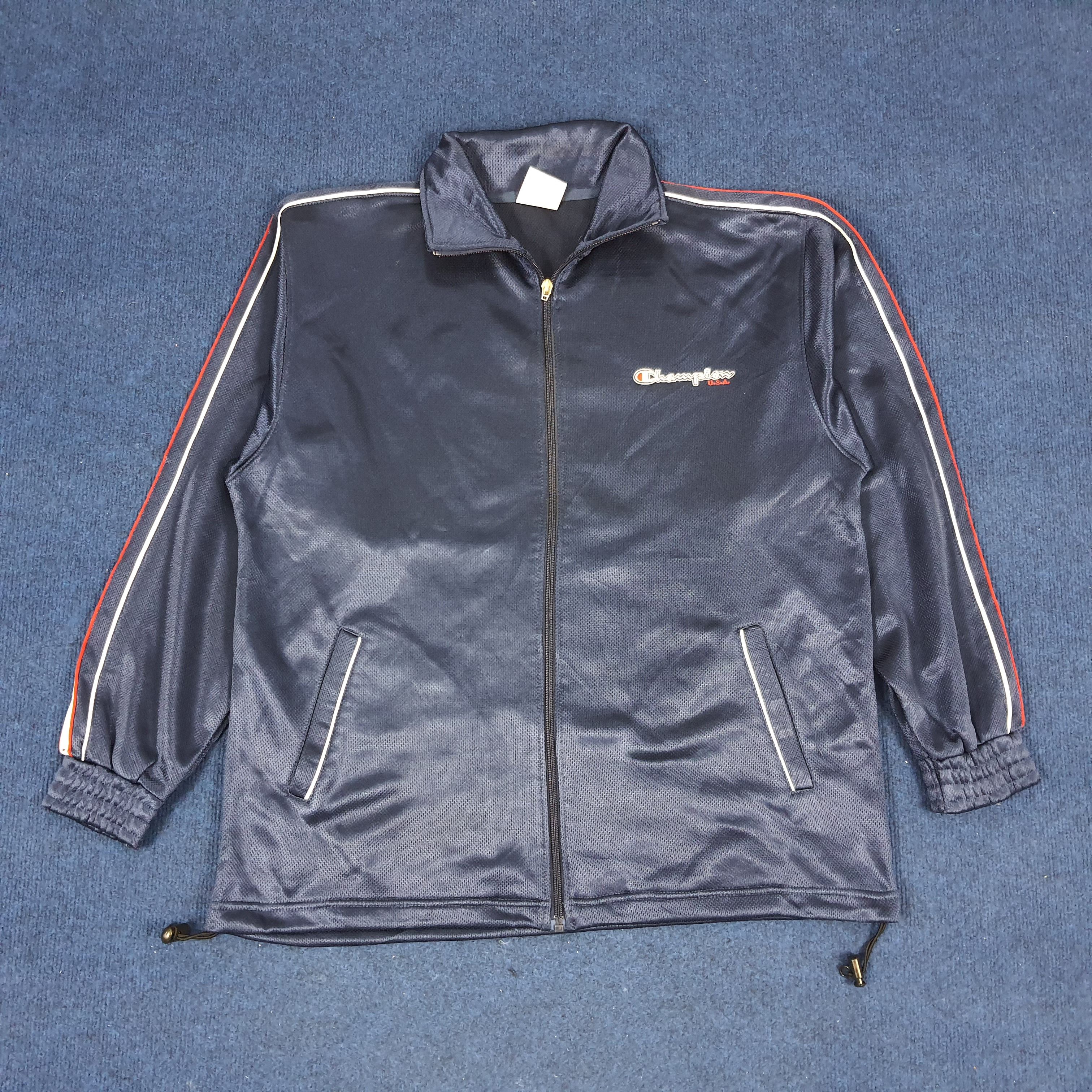 Champion × Vintage Vintage Champion USA Sports Zipper Sweaters Size US L / EU 52-54 / 3 - 2 Thumbnail