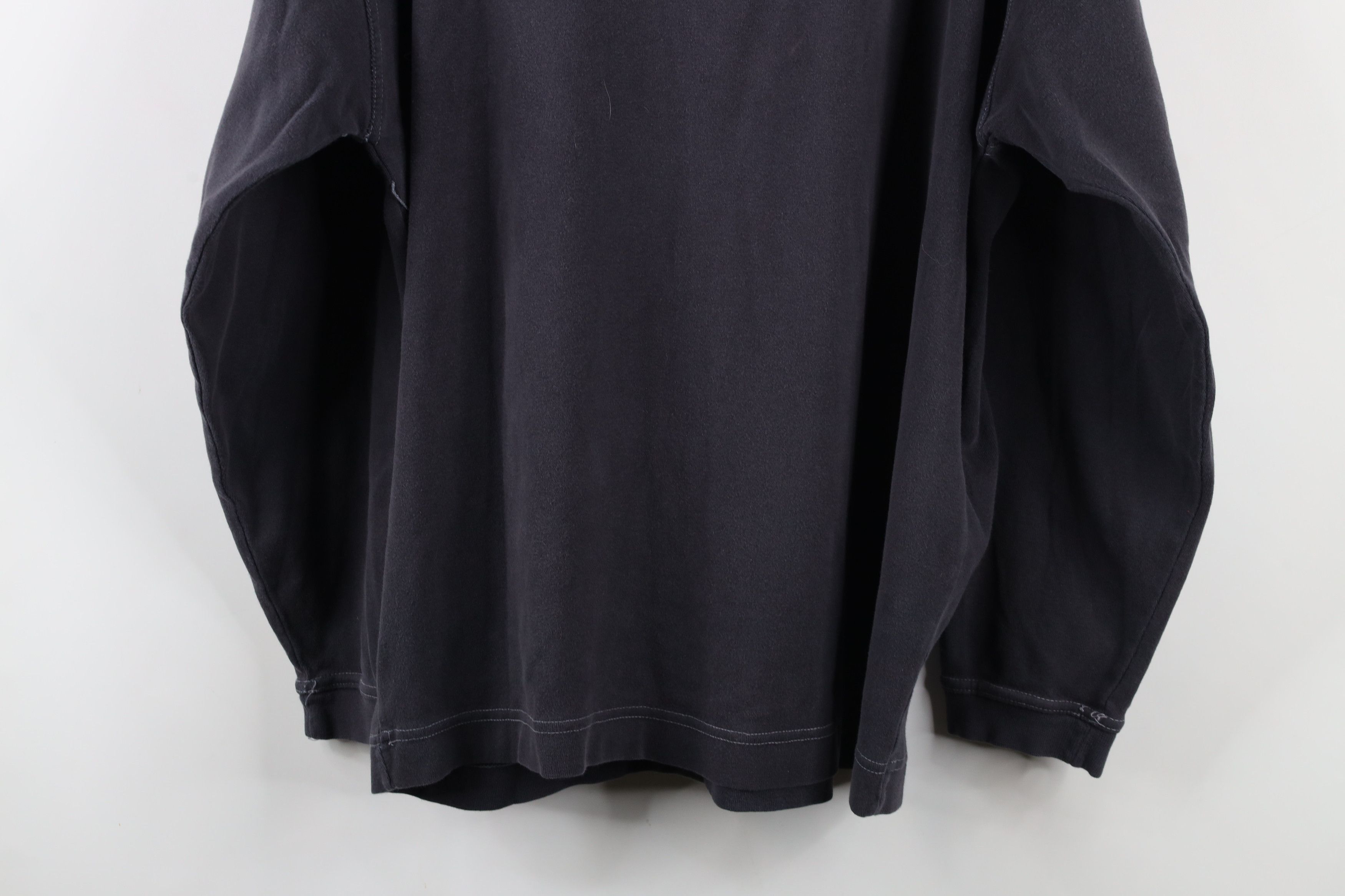Vintage Vintage 90s Streetwear Blank Heavyweight Long Sleeve T-Shirt Size US L / EU 52-54 / 3 - 12 Thumbnail