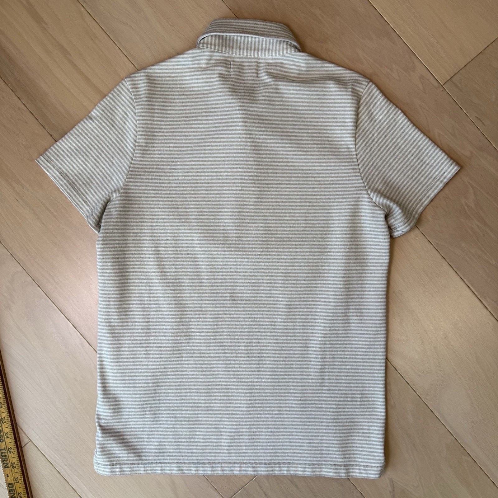 Taylor Stitch Taylor Stitch Polo Shirt 38 Natural Oatmeal Short Sleeve Size US S / EU 44-46 / 1 - 8 Thumbnail