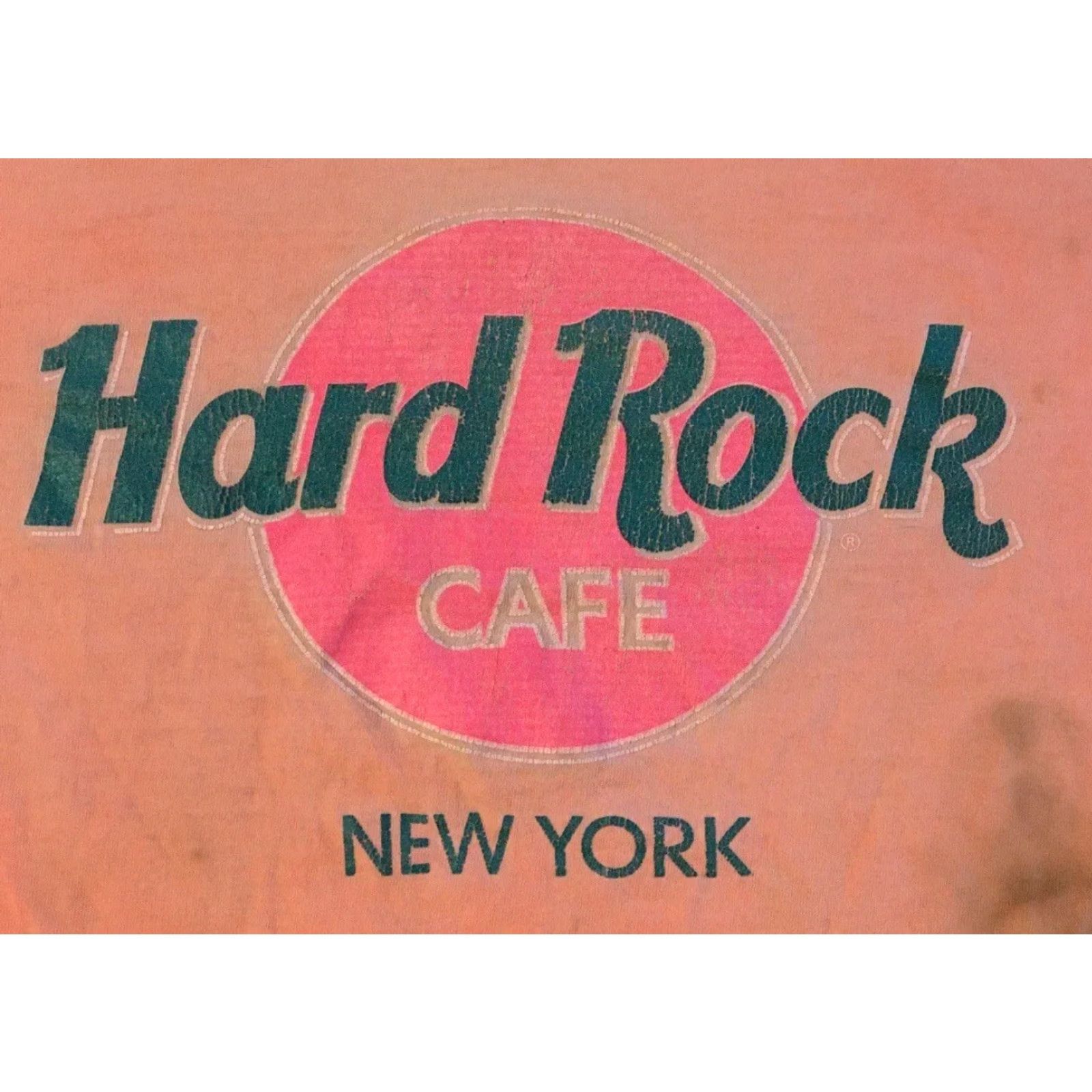 Thrasher Vtg 90s Hard Rock Cafe New York Thrashed Faded Distress Shirt M Grunge Biker Bar Size US M / EU 48-50 / 2 - 3 Thumbnail