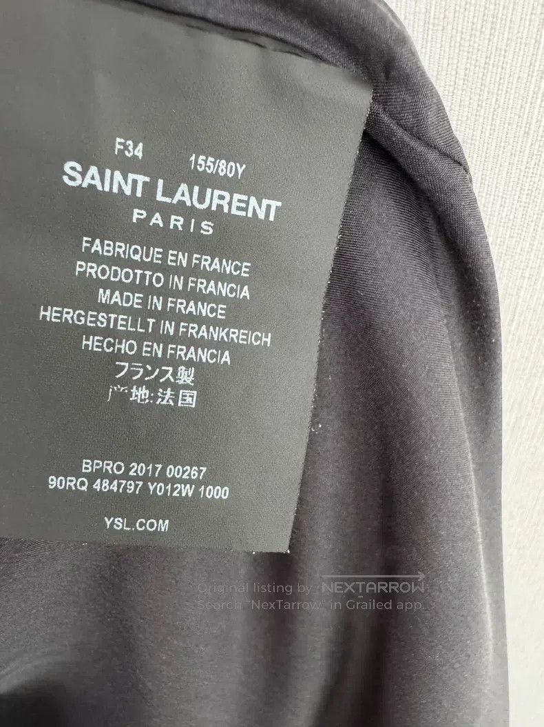 Saint Laurent Paris Saint Laurent Paris Dress Size XXS / US 00 / IT 34 - 4 Thumbnail