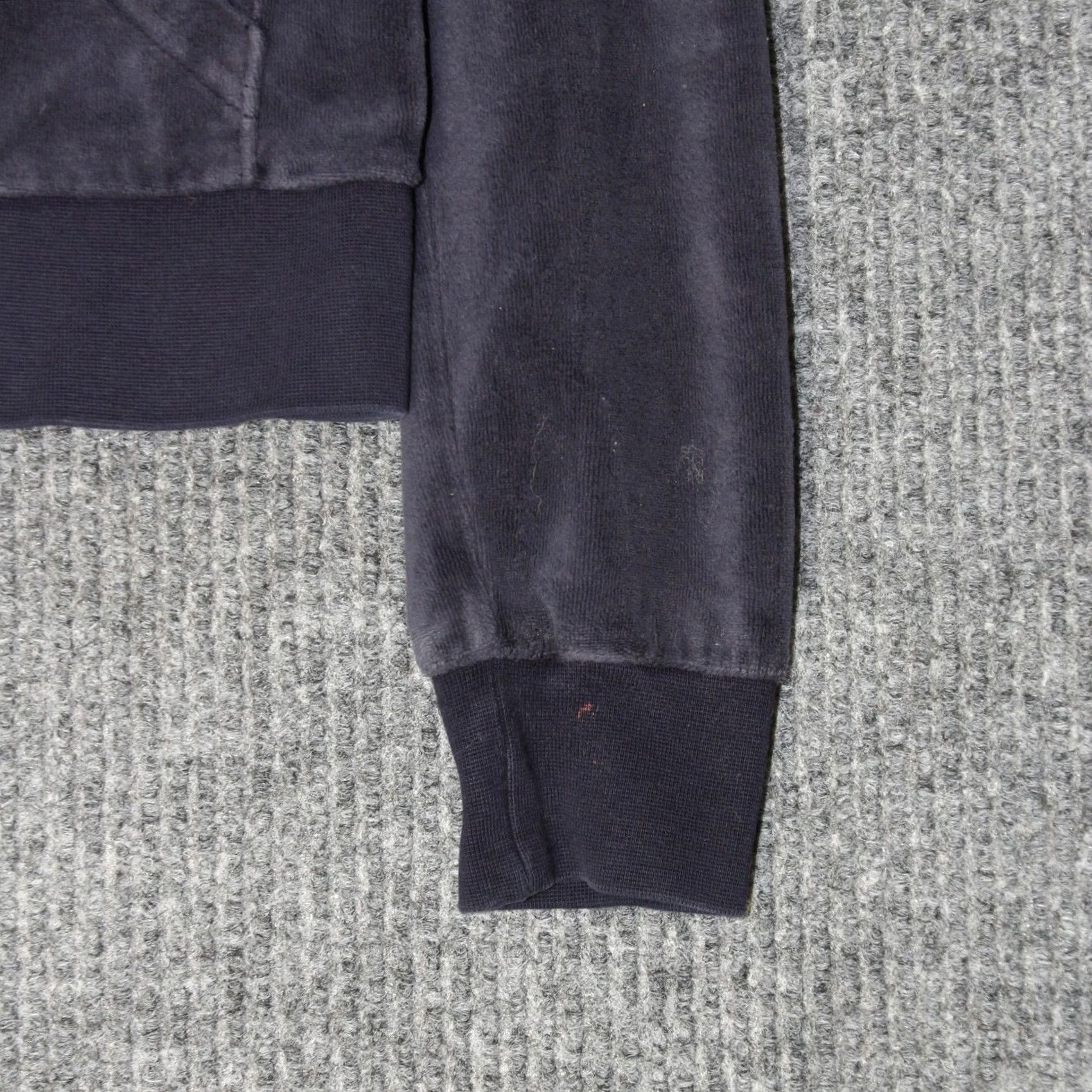 Juicy Couture Juicy Couture Hoodie Velour Women S Navy Blue Full Zip J Pull Y2K McBling Size S / US 4 / IT 40 - 2 Thumbnail