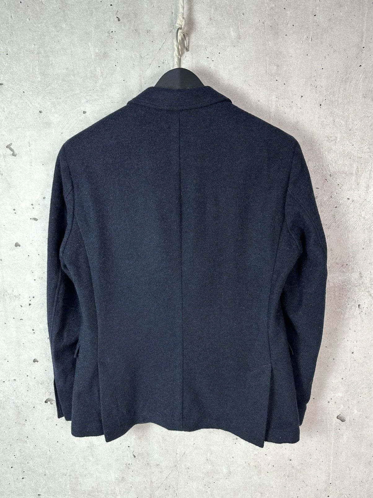 Pierre Cardin Pierre Cardin Wool Navy Blue Two-Button Long Sleeve Jacket Size US M / EU 48-50 / 2 - 7 Thumbnail